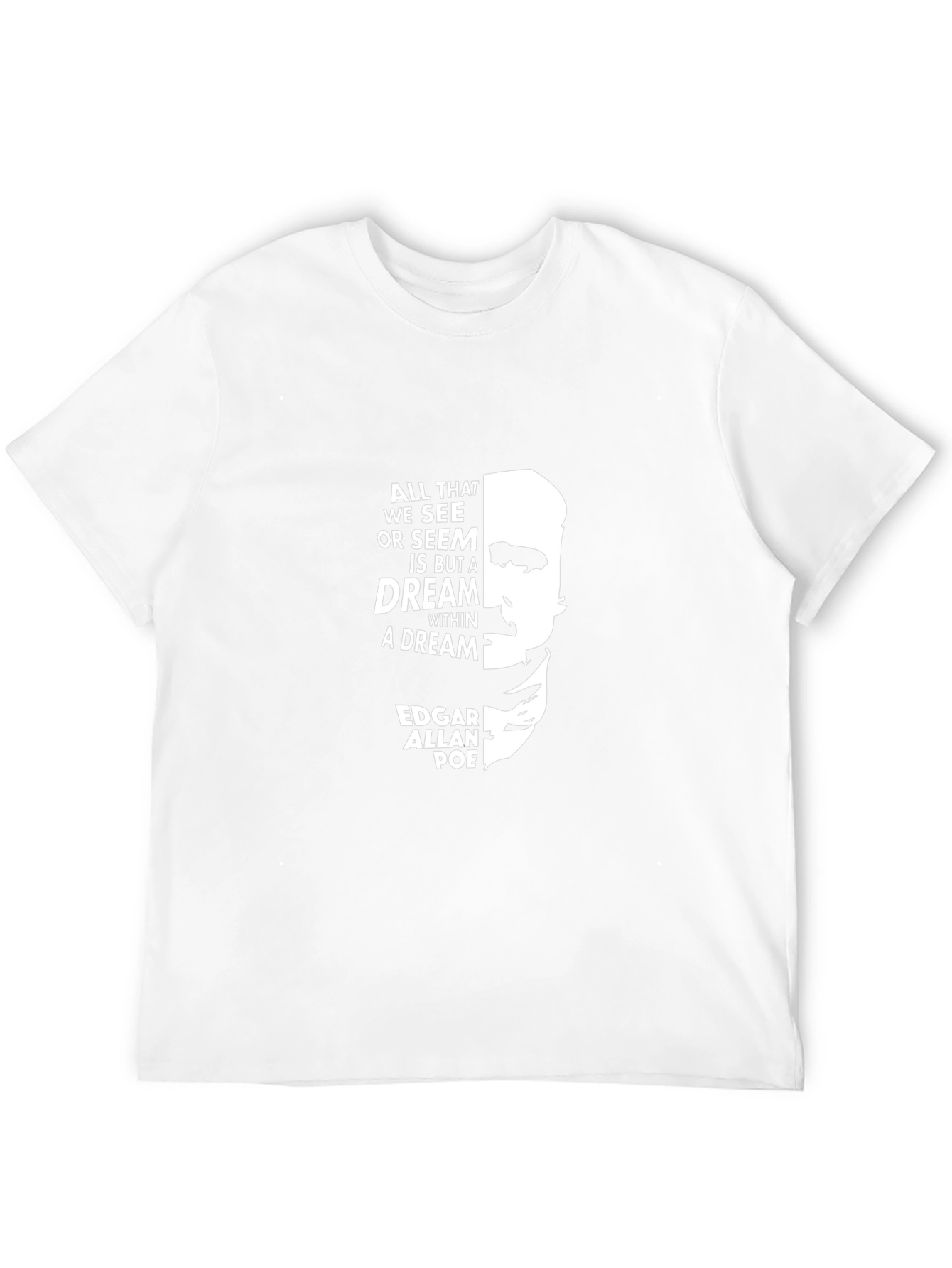Edgar Allan Poe T-Shirt Dream Quote Graphic Tee