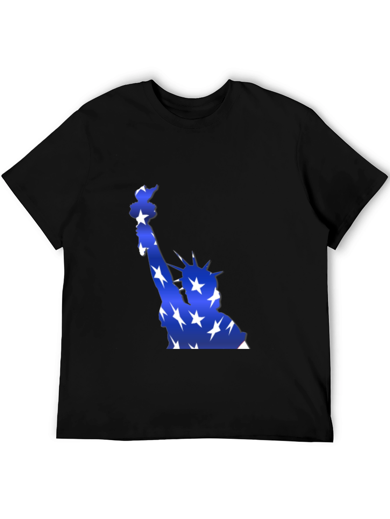 Statue of Liberty Patriotic Graphic T-Shirt