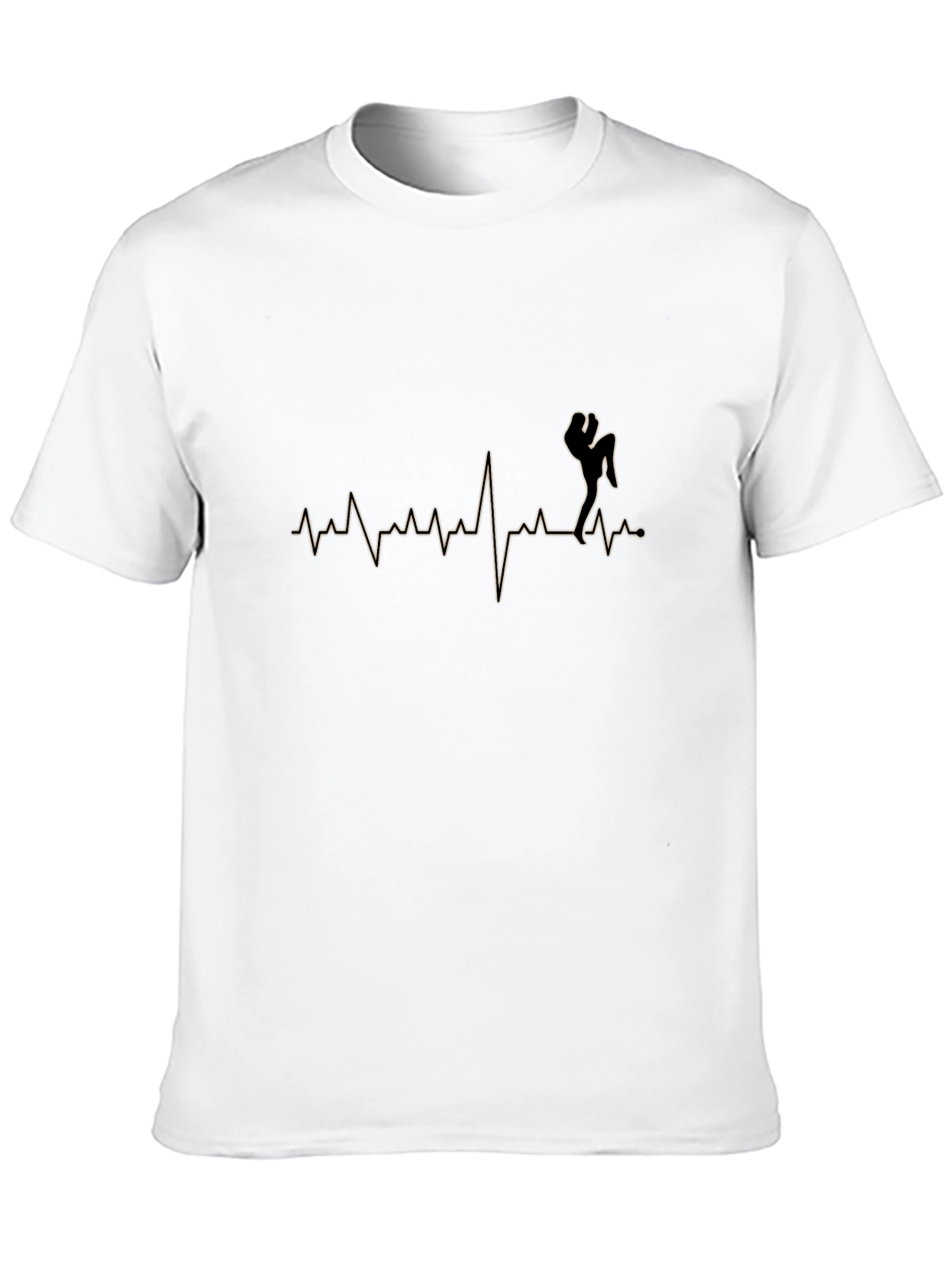 Heartbeat Kick Martial Arts T-Shirt