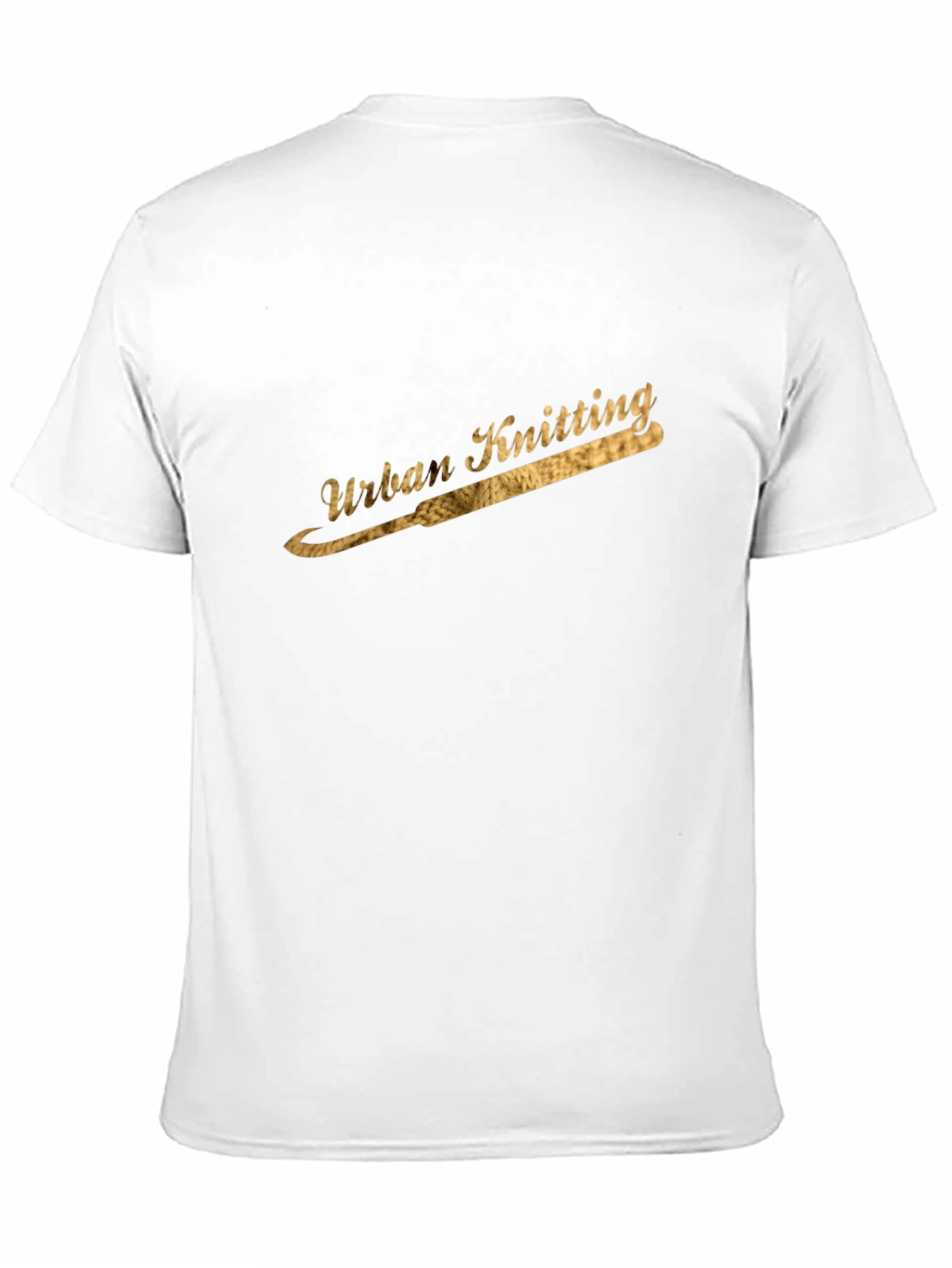 Urban Knitting Black T-Shirt