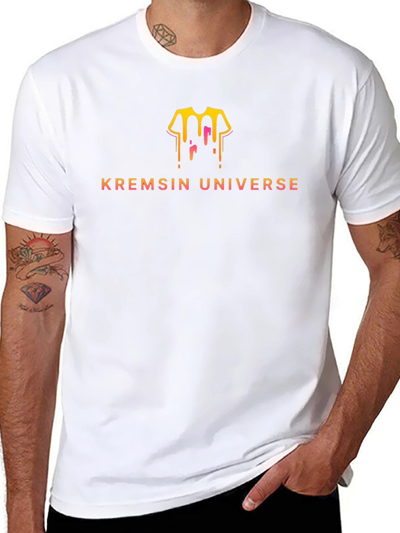 Kremsin Universe Graphic Tee - Black