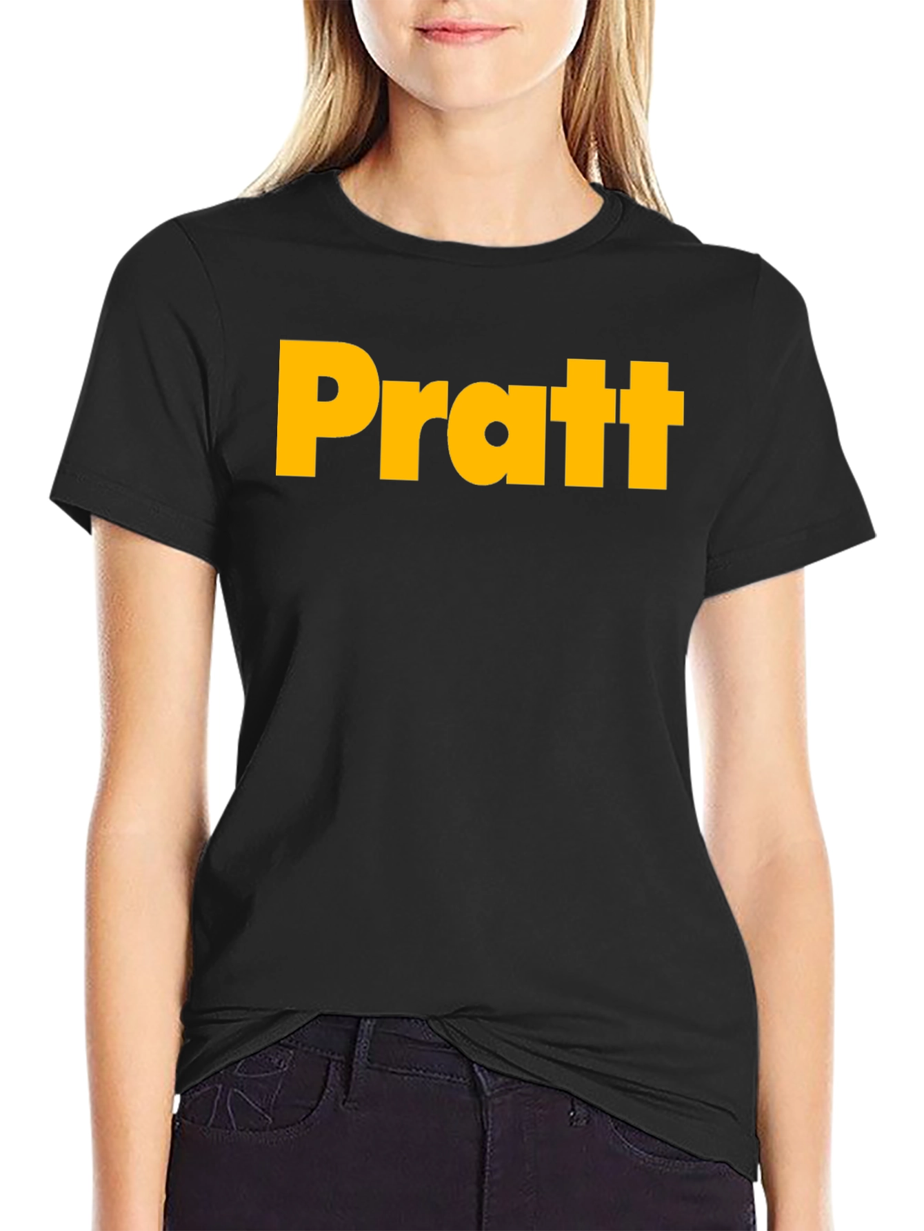 Pratt Graphic Tee - Bold Text Unisex T-Shirt