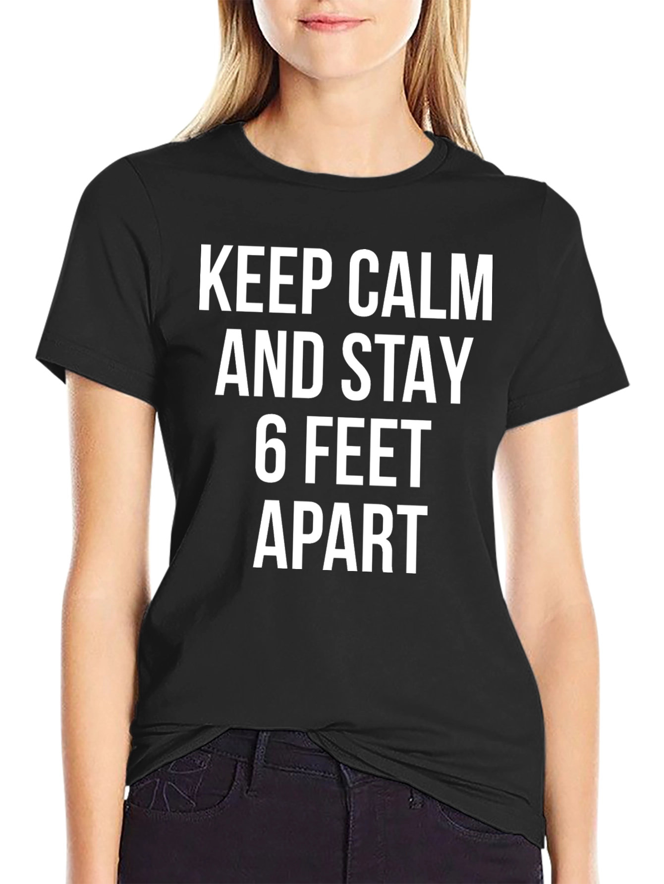 Keep Calm & Stay 6 Feet Apart T-Shirt