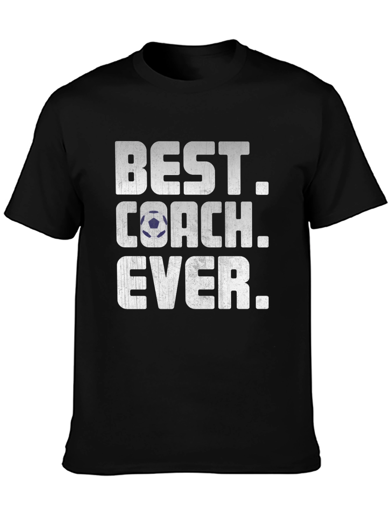 Best Coach Ever T-Shirt - Soccer Design