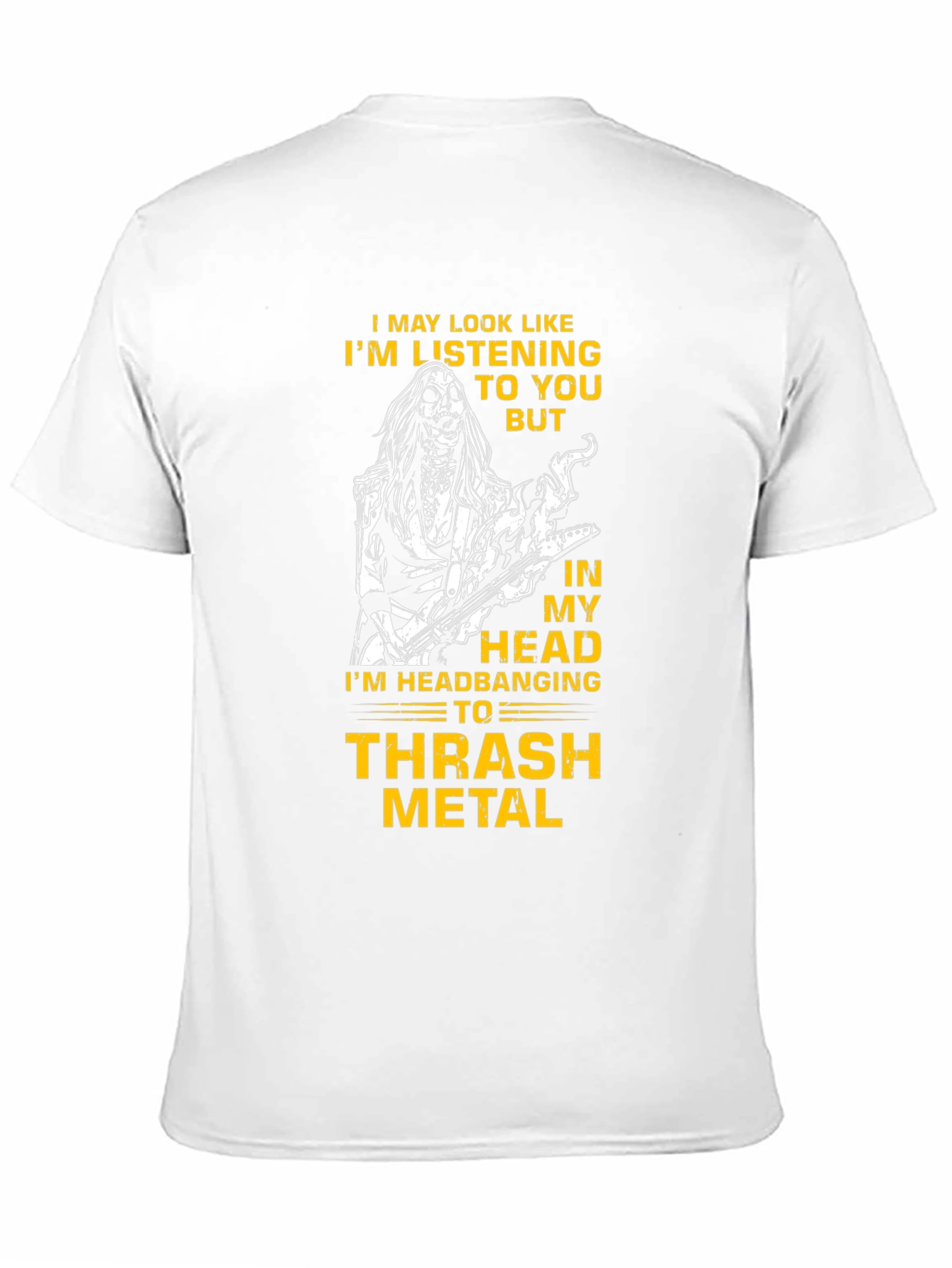 Thrash Metal Headbanger T-Shirt - Music Lover Tee