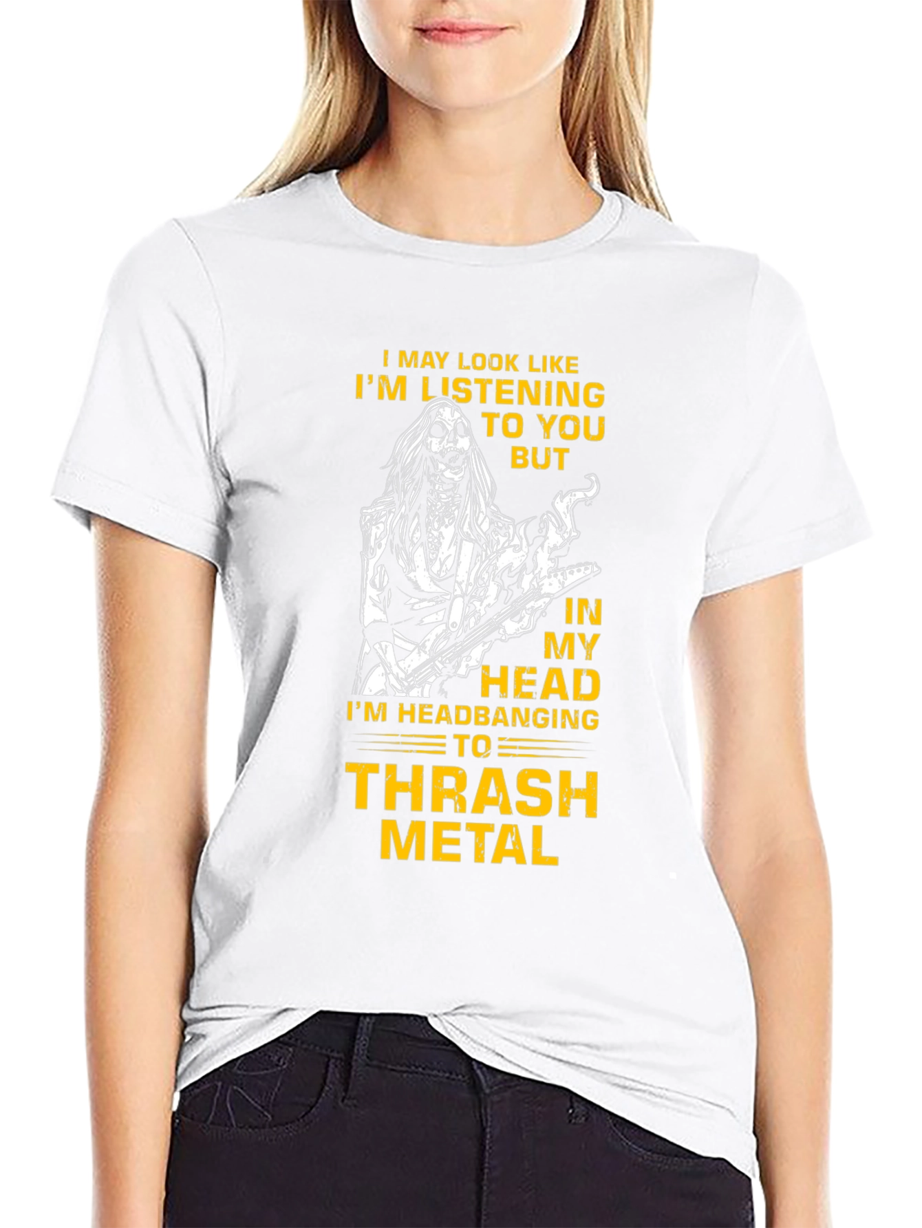 Thrash Metal Headbanger T-Shirt - Music Lover Tee