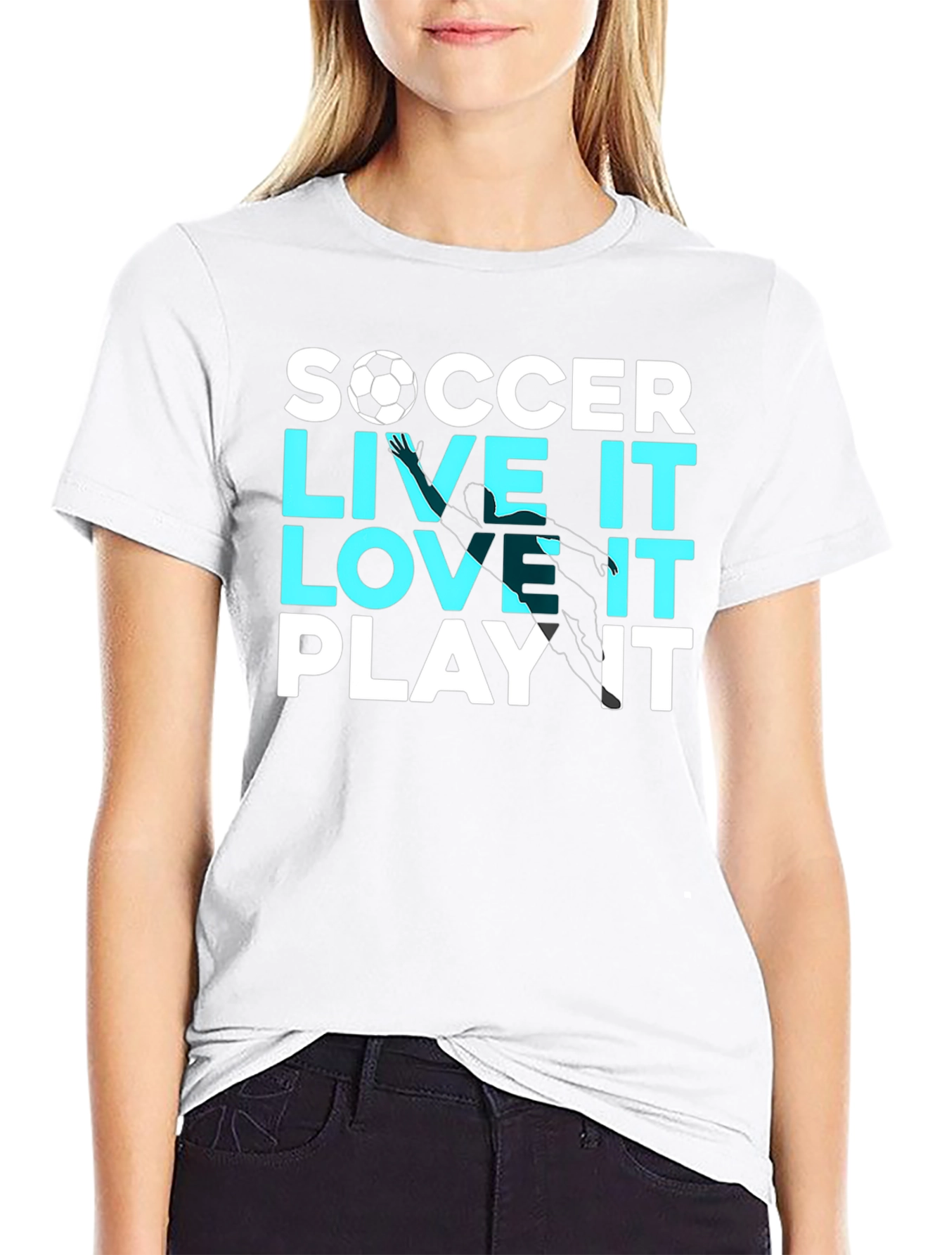 Soccer Live It Love It Play It T-Shirt