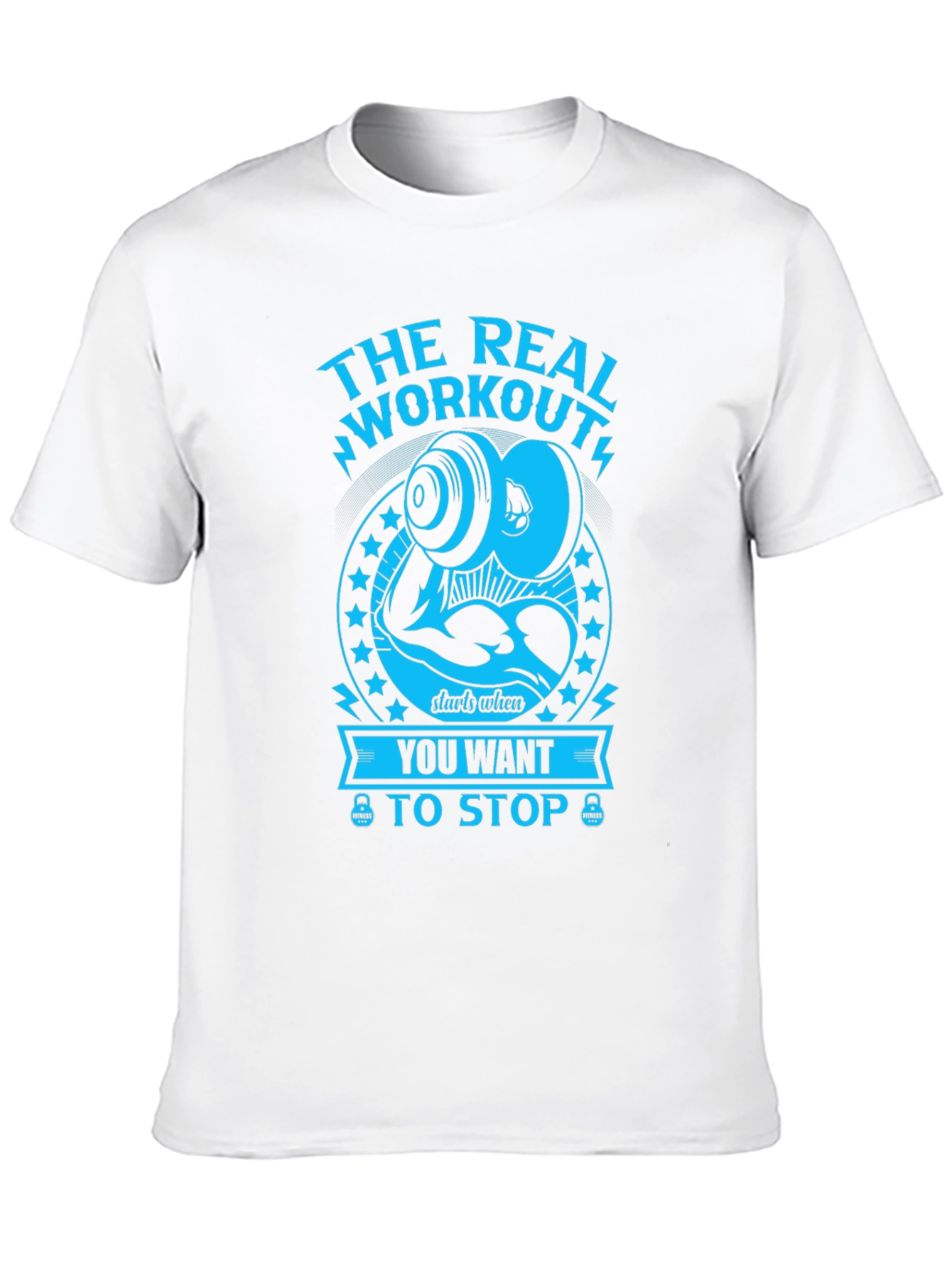 Workout Motivation T-Shirt - Gym Fitness Apparel