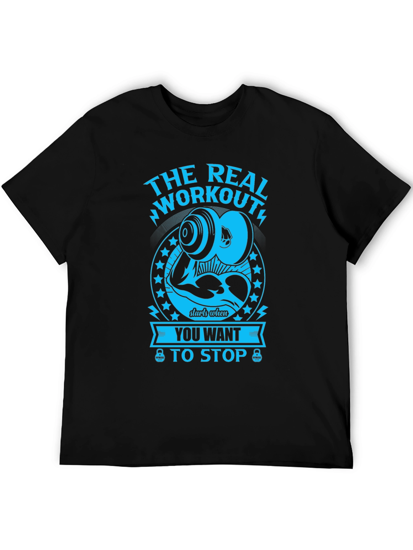 Workout Motivation T-Shirt - Gym Fitness Apparel
