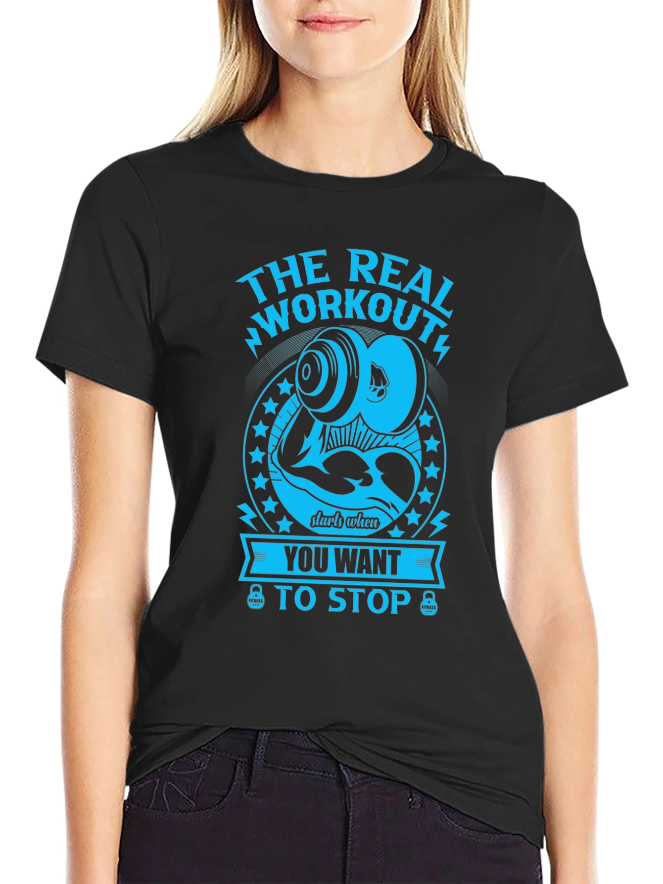 Workout Motivation T-Shirt - Gym Fitness Apparel