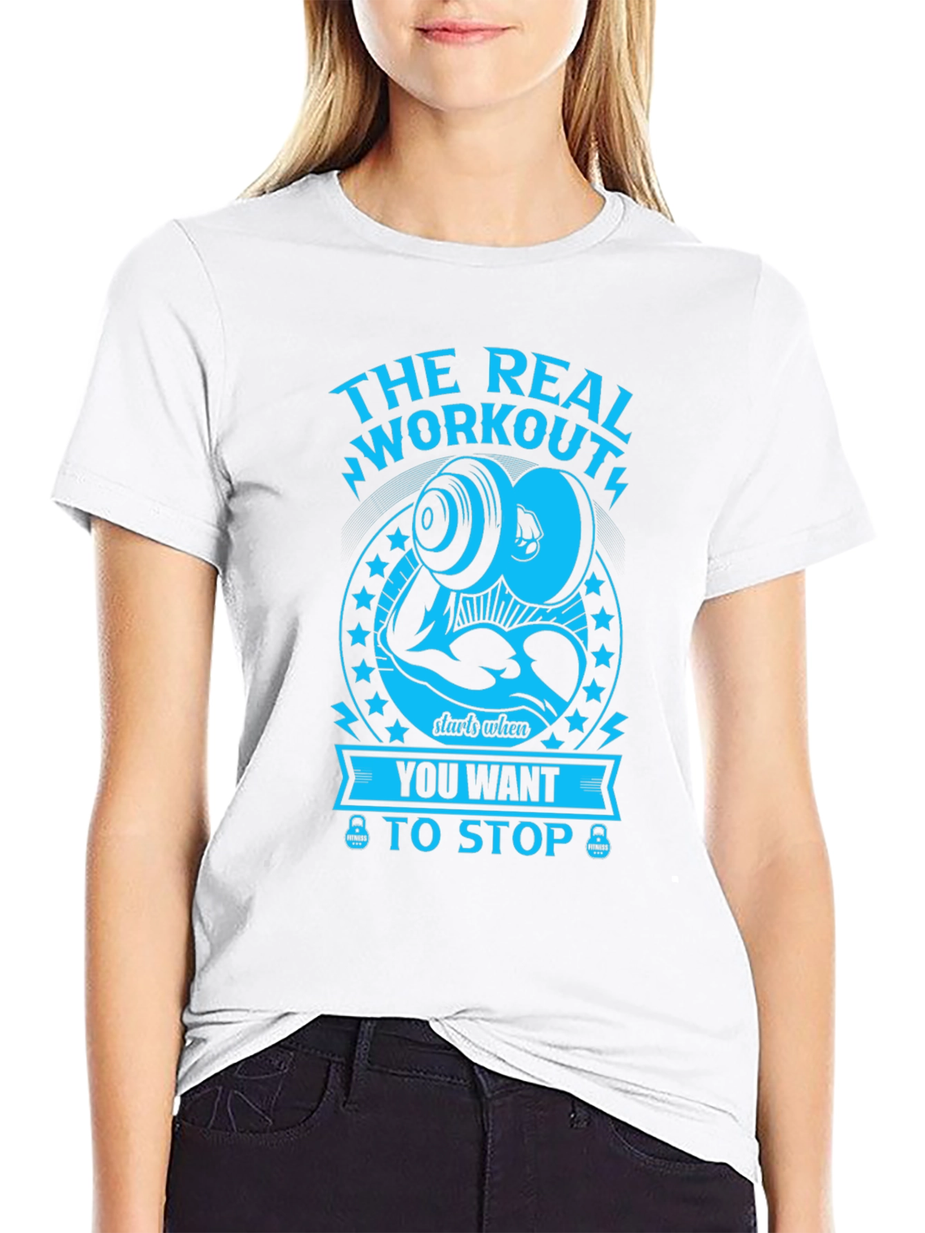 Workout Motivation T-Shirt - Gym Fitness Apparel