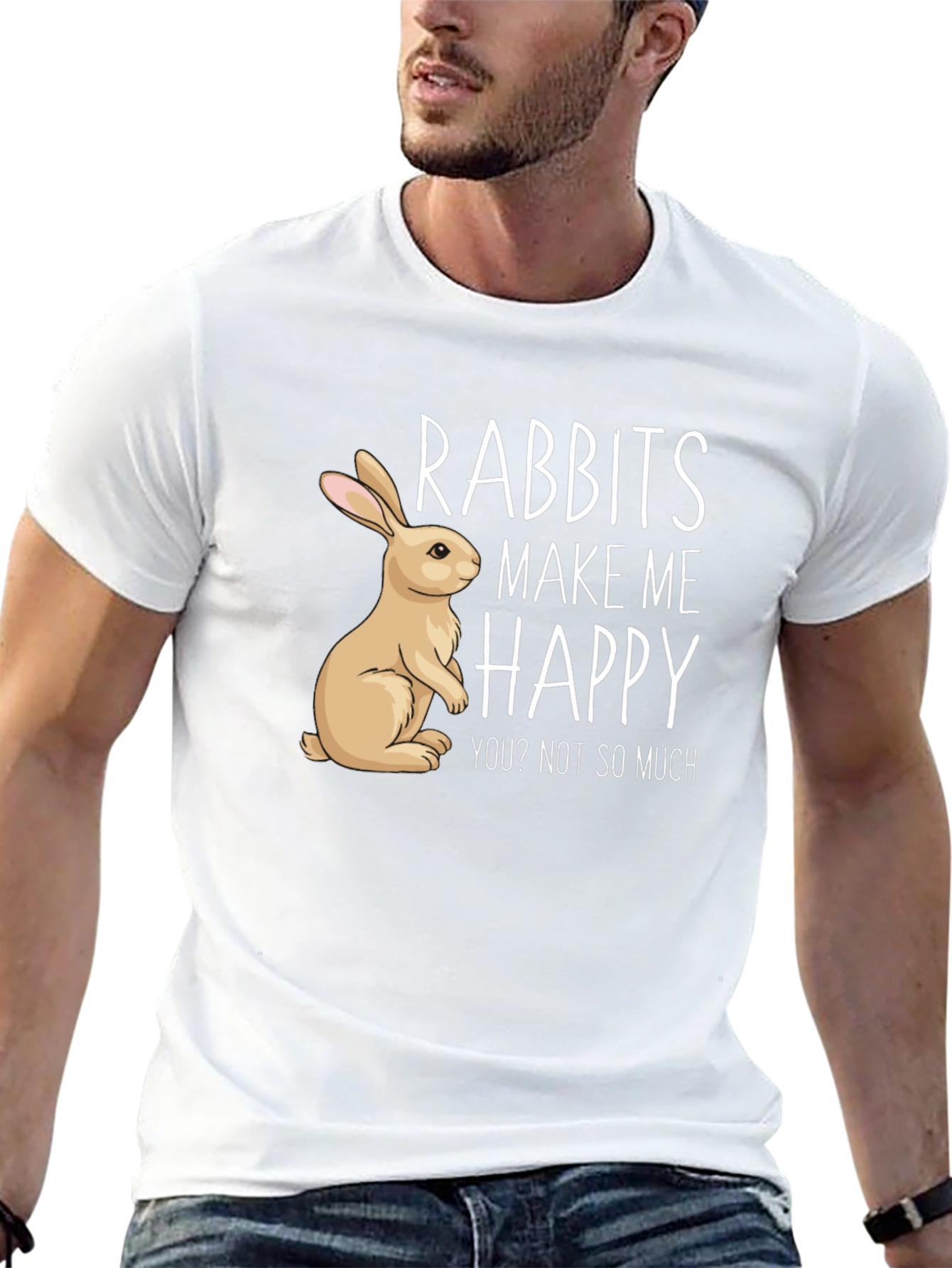Rabbit Lover T-Shirt - Funny Animal Tee