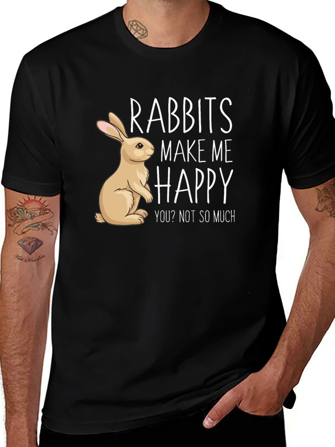 Rabbit Lover T-Shirt - Funny Animal Tee