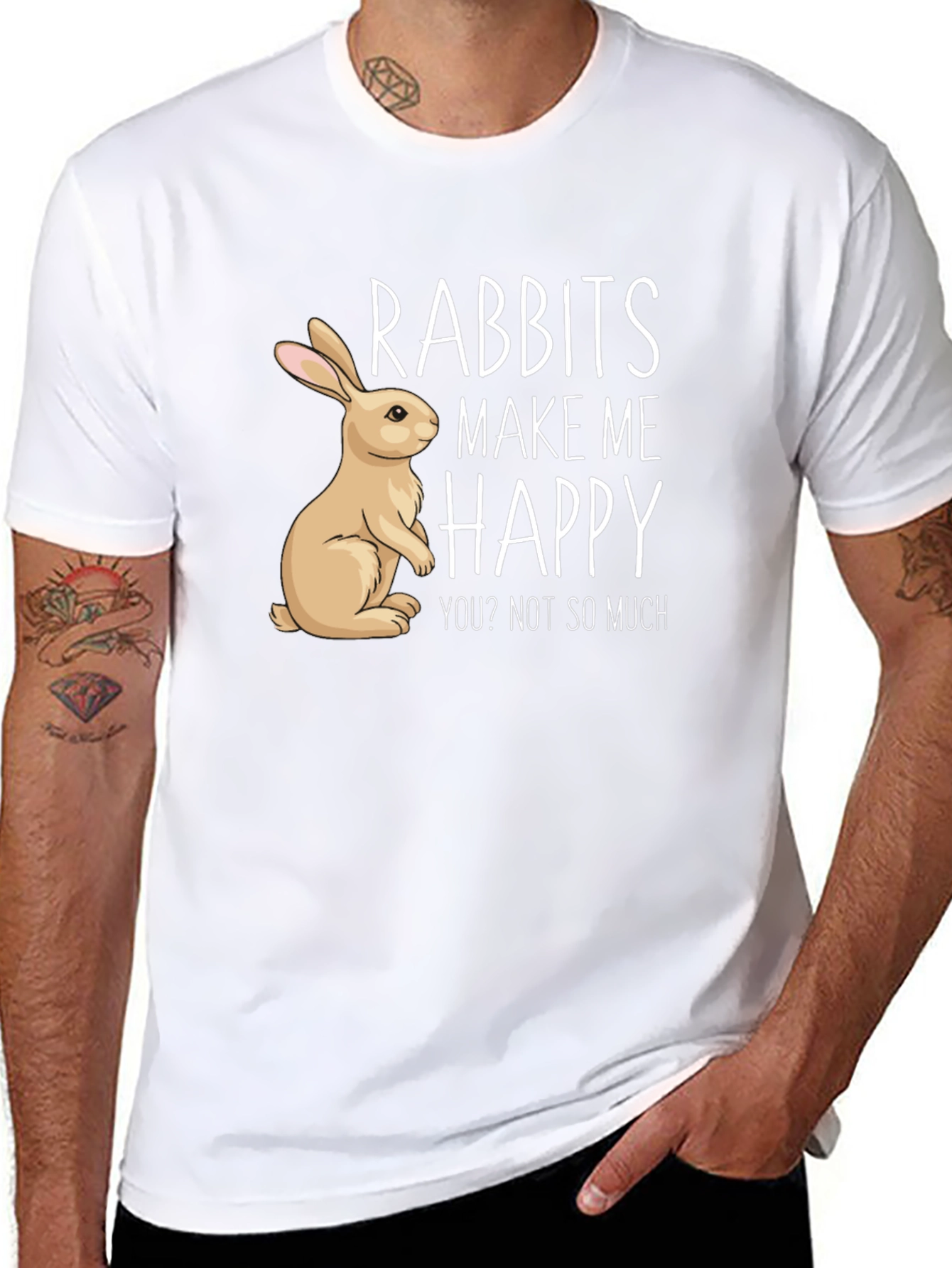 Rabbit Lover T-Shirt - Funny Animal Tee