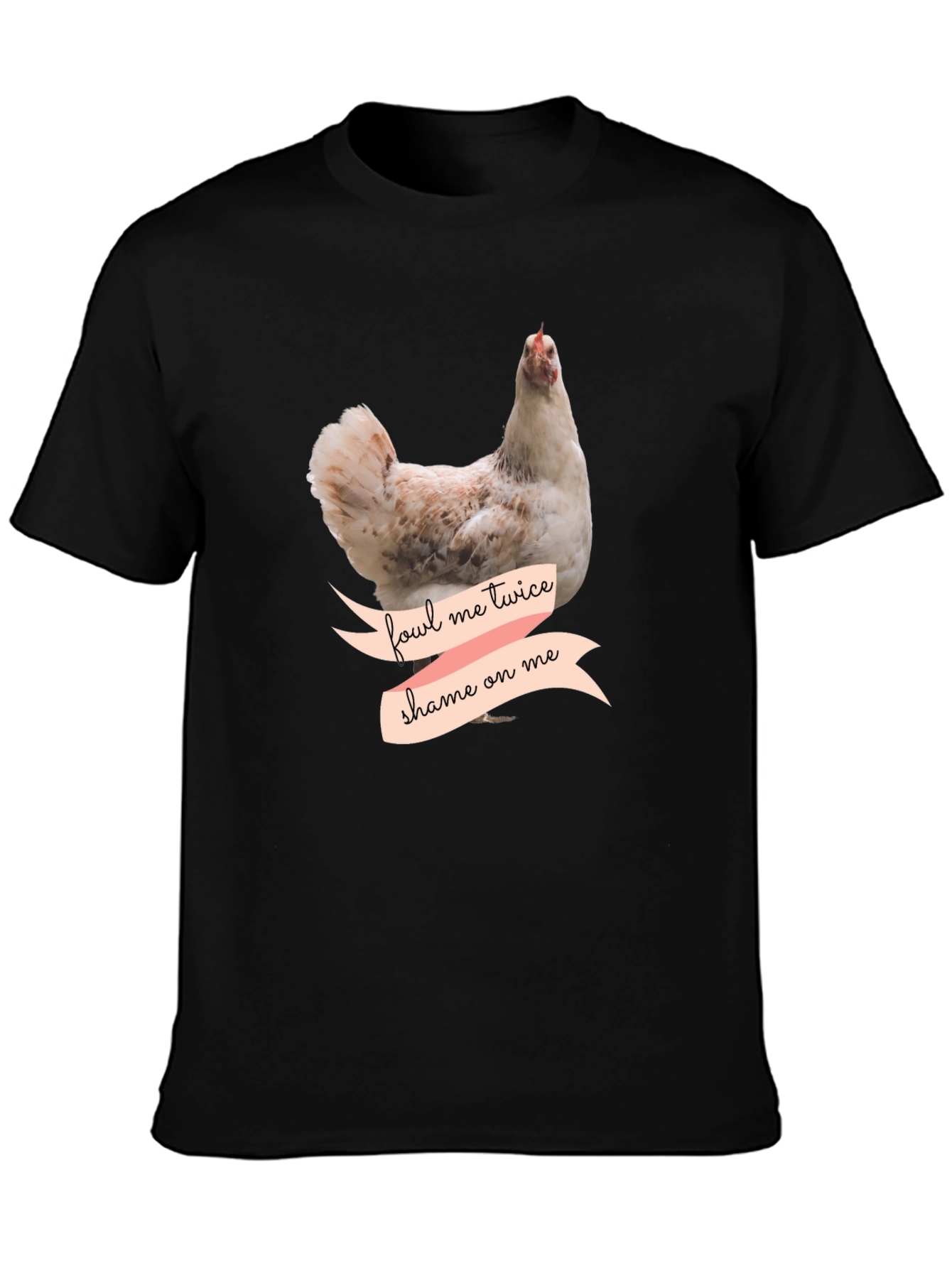 Fowl Me Twice Shame On Me T-Shirt