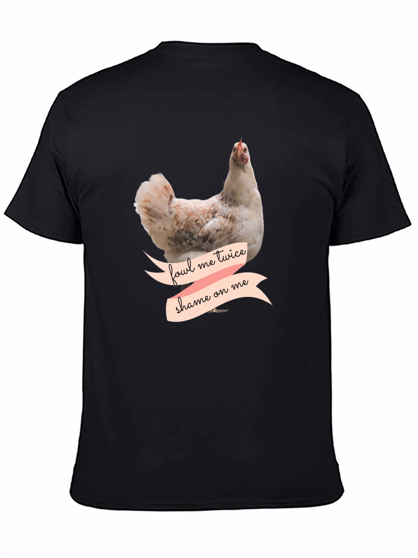 Fowl Me Twice Shame On Me T-Shirt