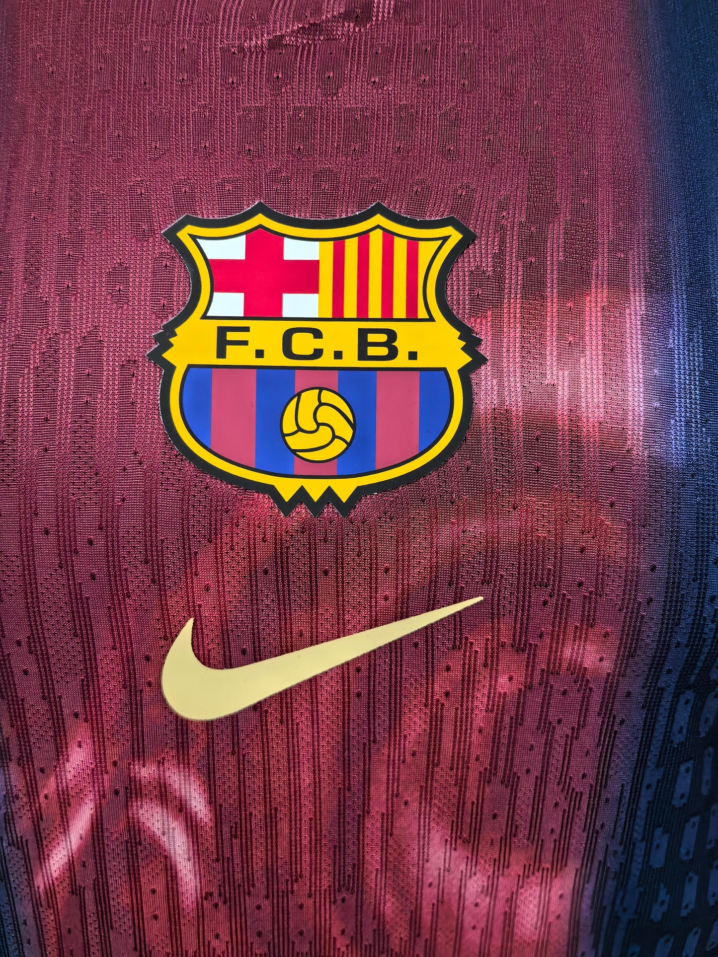 Barcelona Player Version Collaboration Retro Soccer Jersey