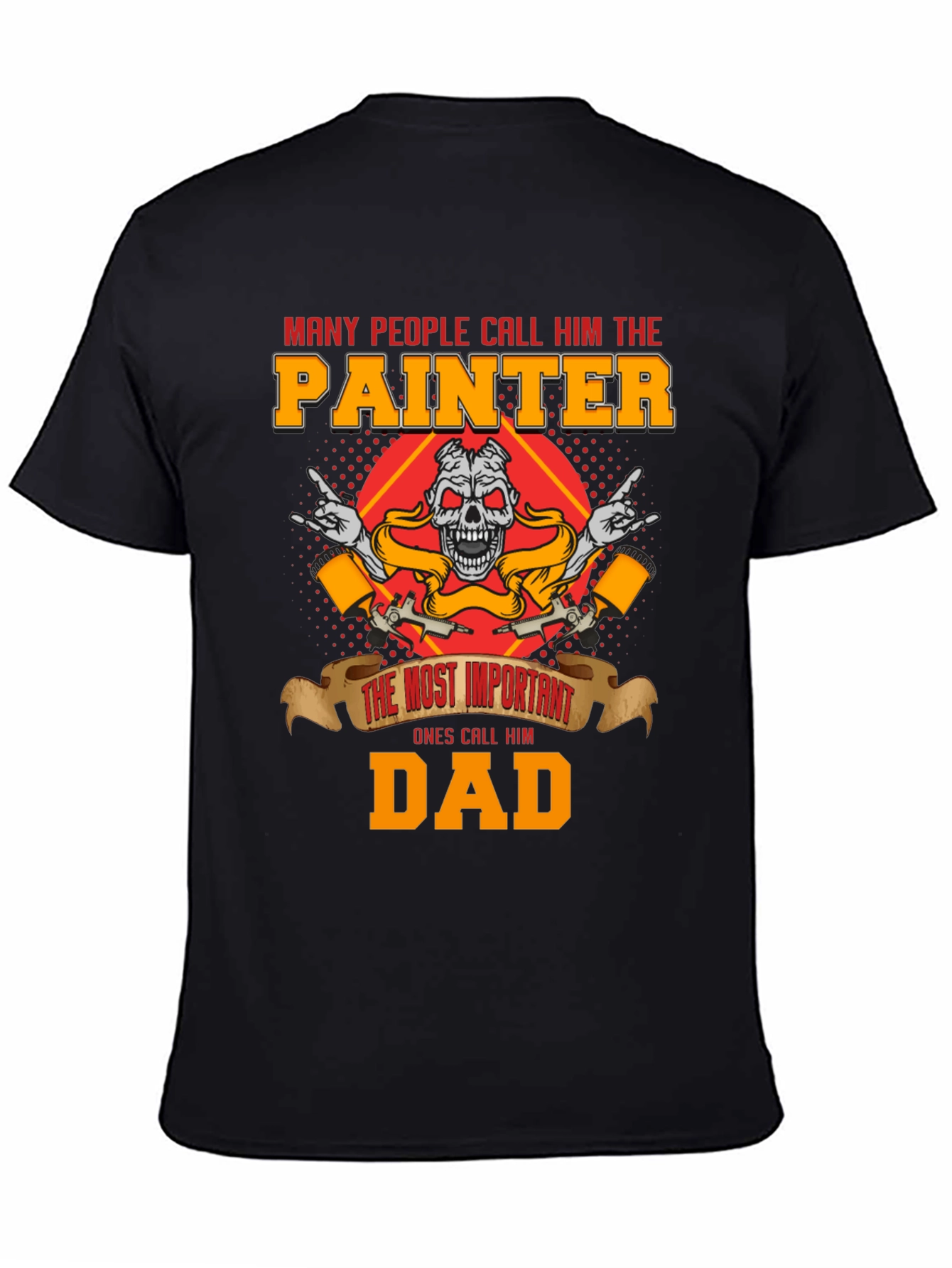 Painter Dad Graphic T-Shirt