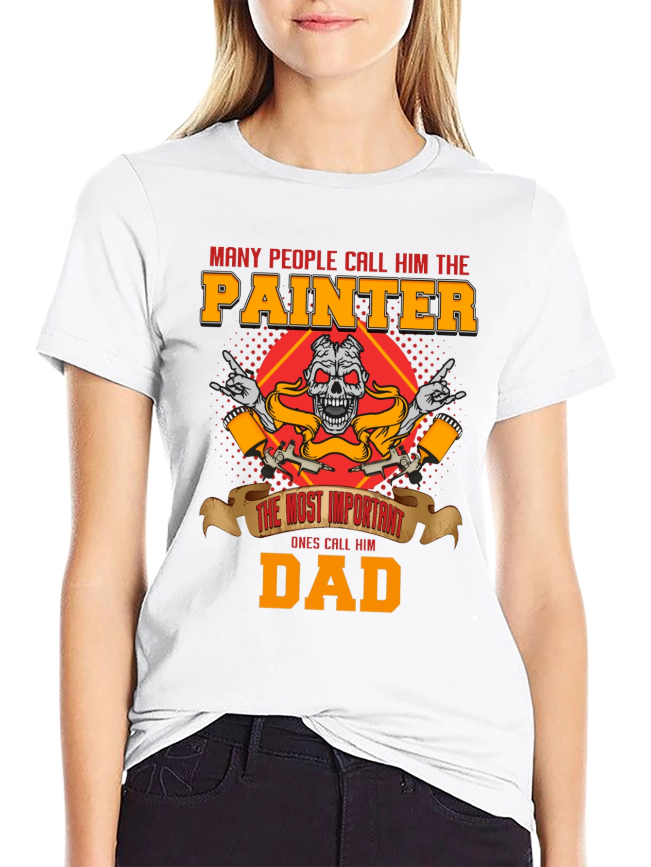 Painter Dad Graphic T-Shirt