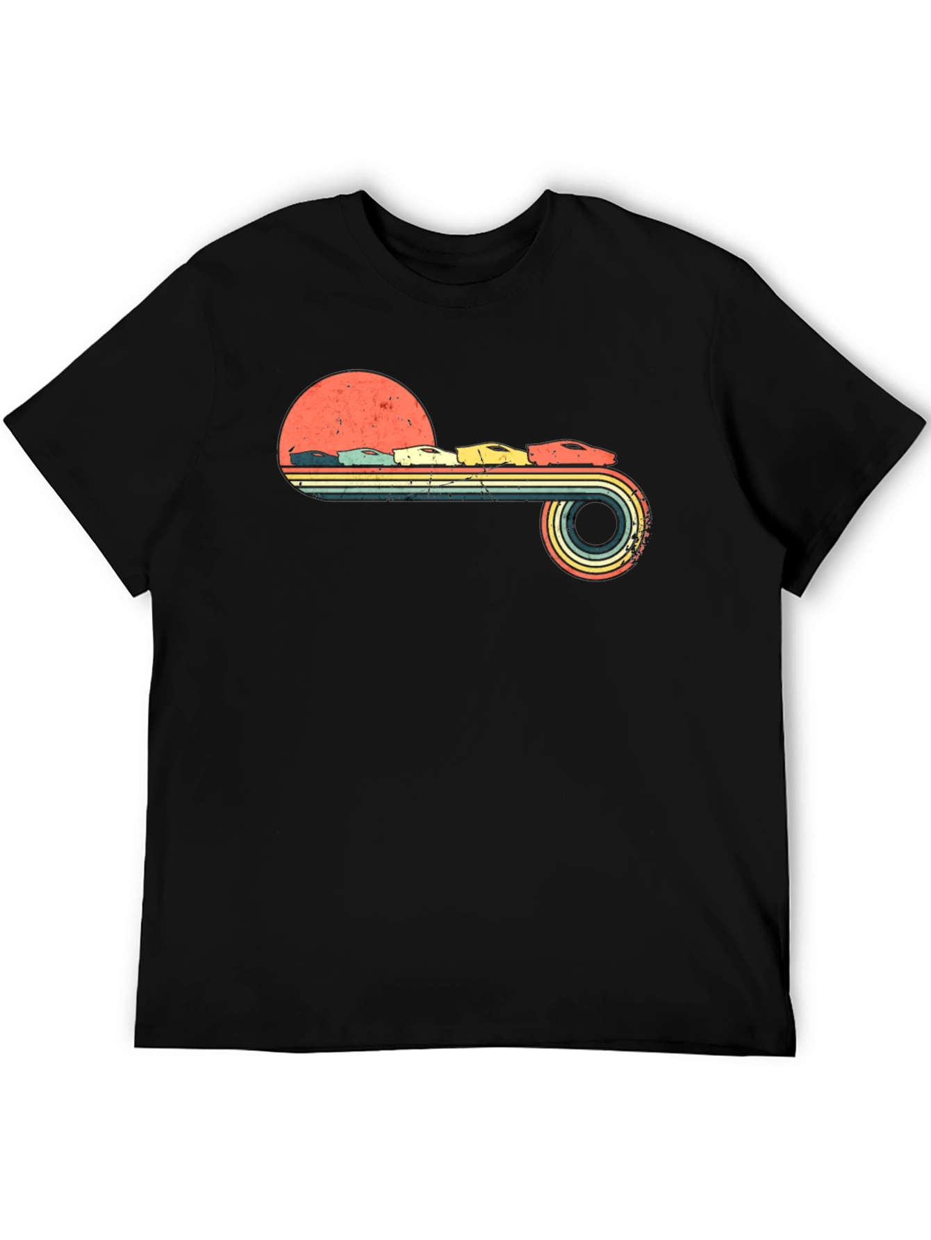 Retro Sunset Racing T-Shirt