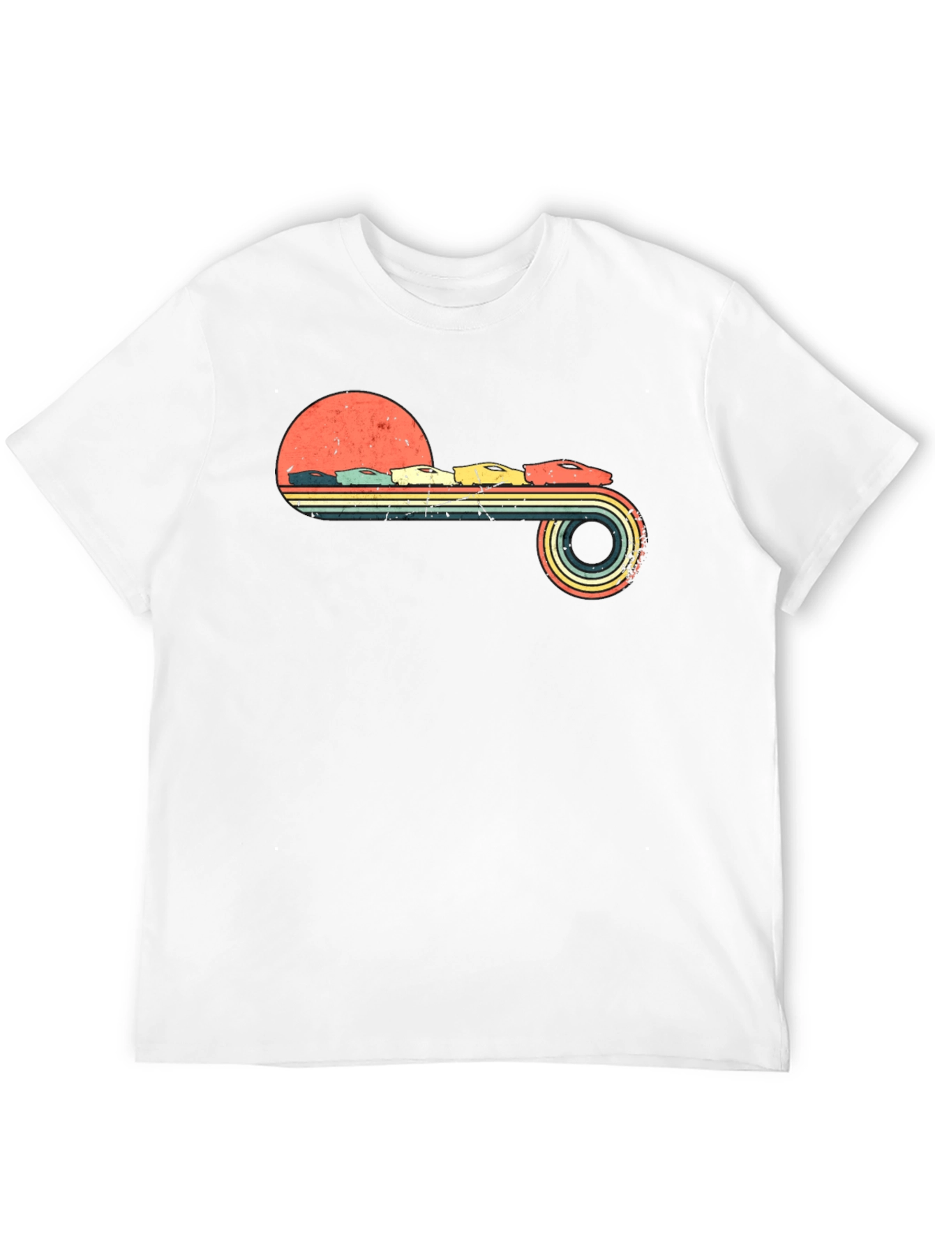 Retro Sunset Racing T-Shirt
