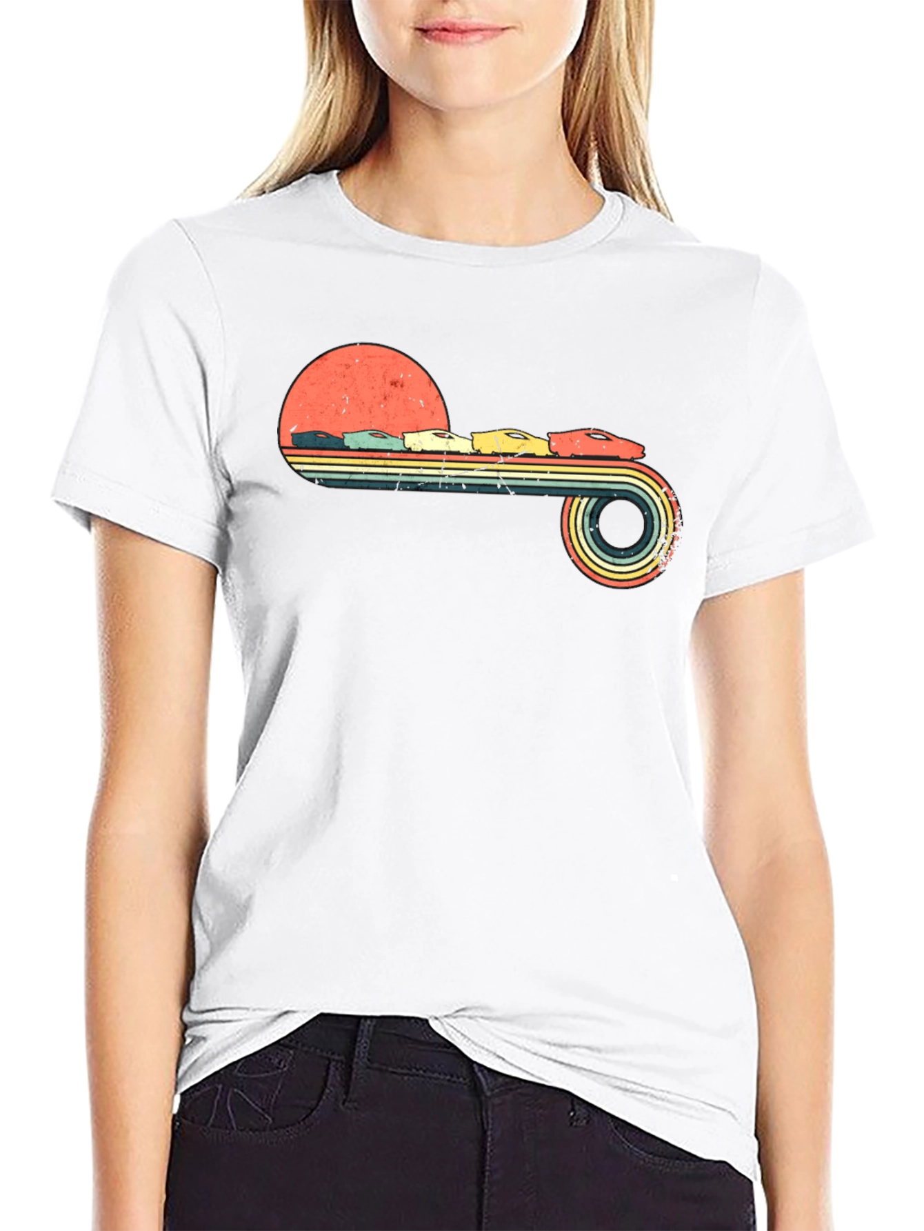 Retro Sunset Racing T-Shirt