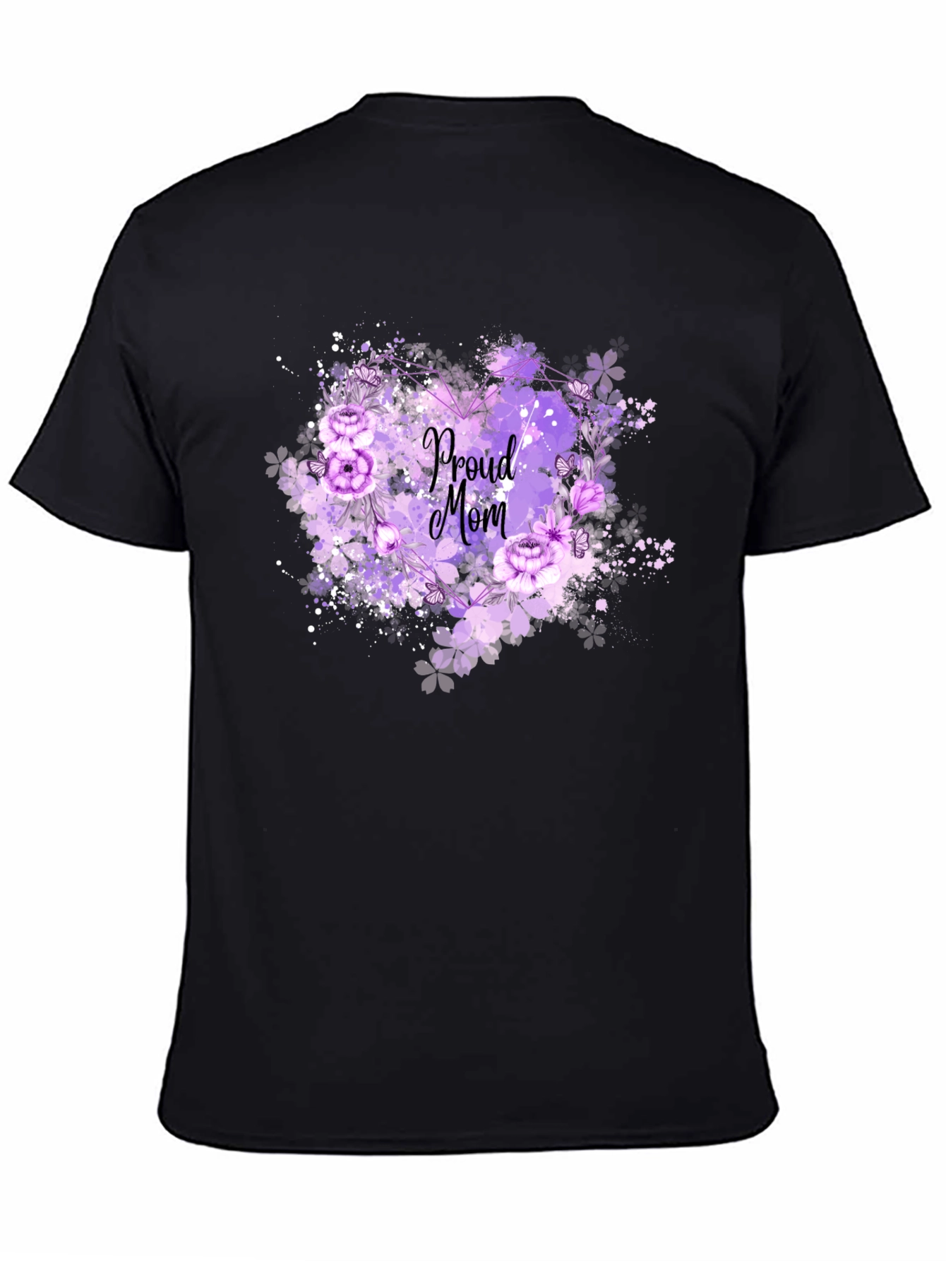Proud Mom Floral T-Shirt