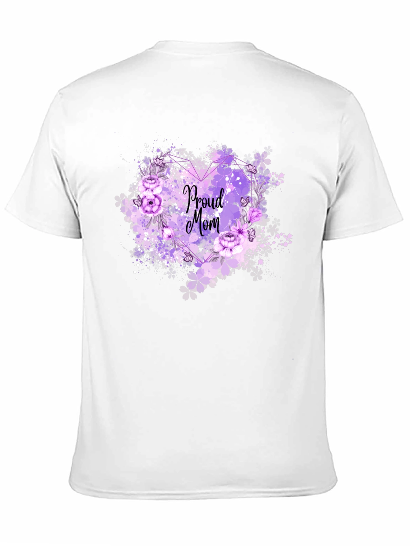 Proud Mom Floral T-Shirt