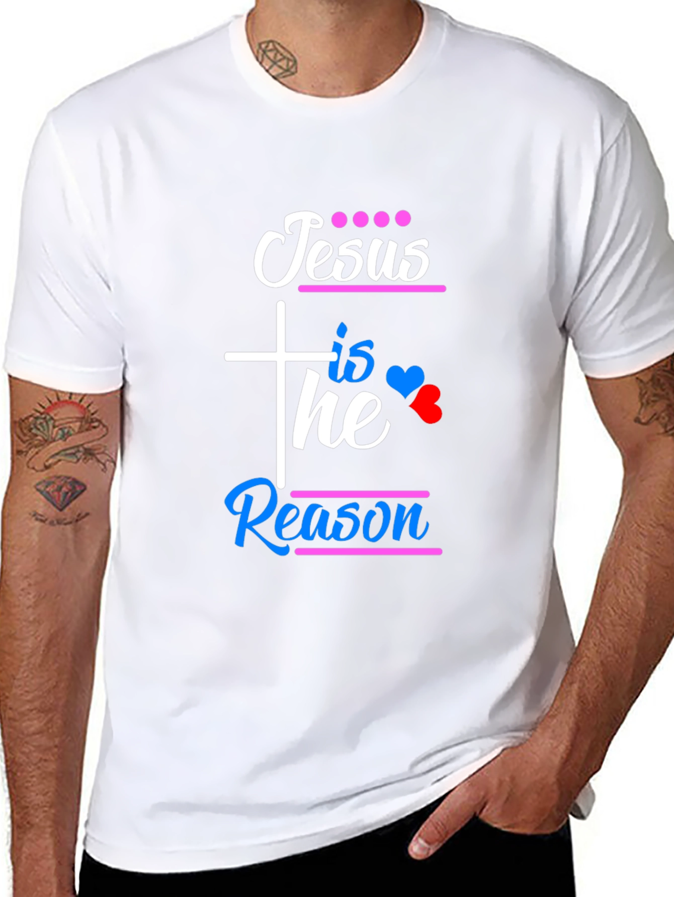 Jesus is the Reason Graphic T-Shirt