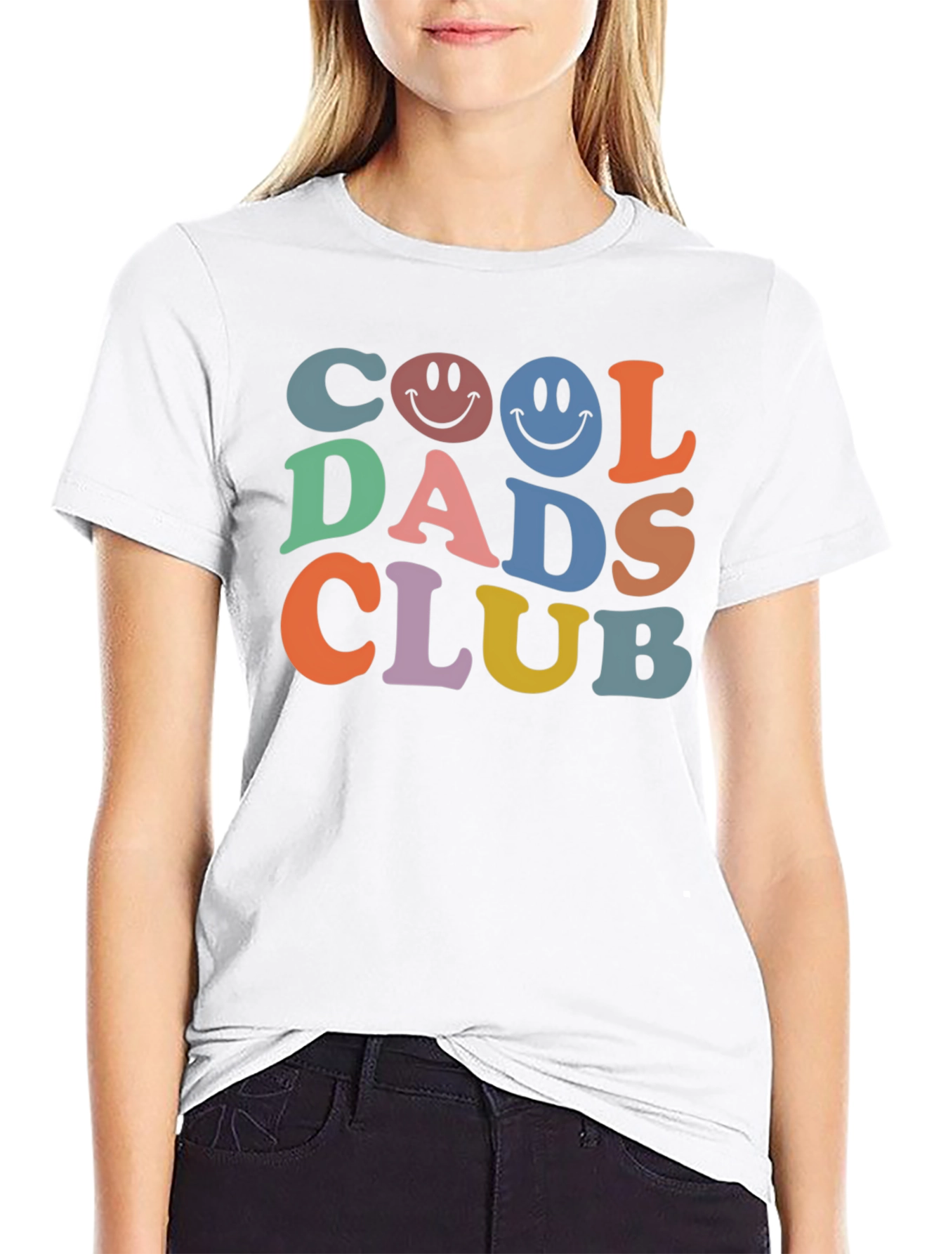 Cool Dads Club Graphic Tee - Trendy Retro Style