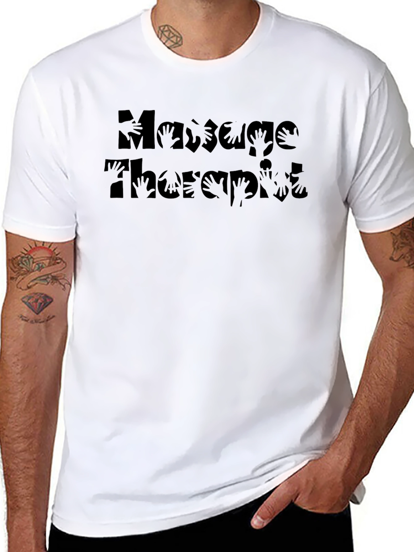 Massage Therapist Graphic T-Shirt