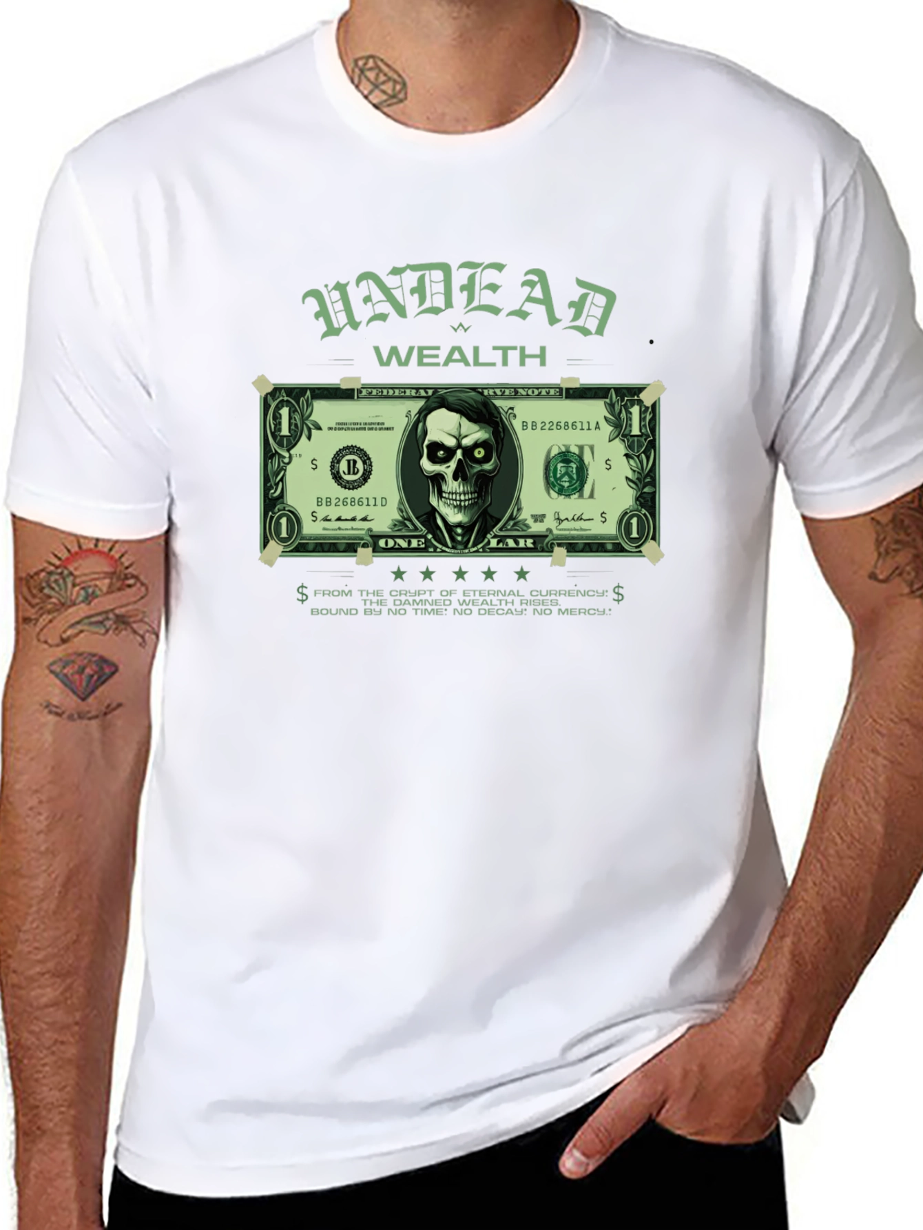 Undead Wealth Graphic T-Shirt