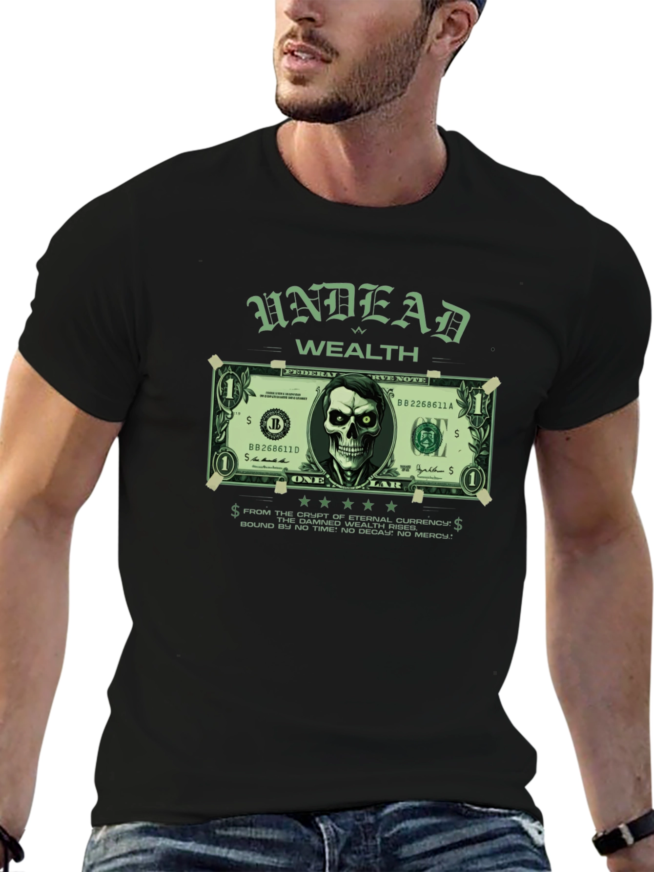 Undead Wealth Graphic T-Shirt