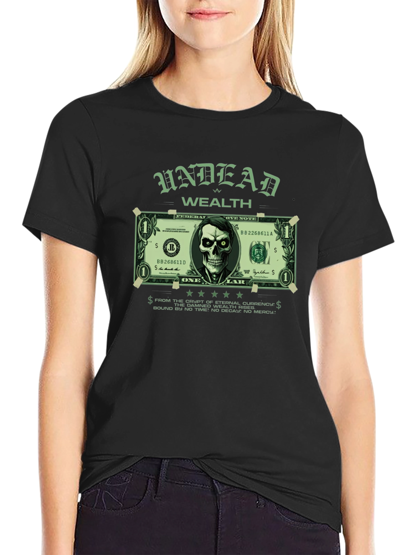 Undead Wealth Graphic T-Shirt