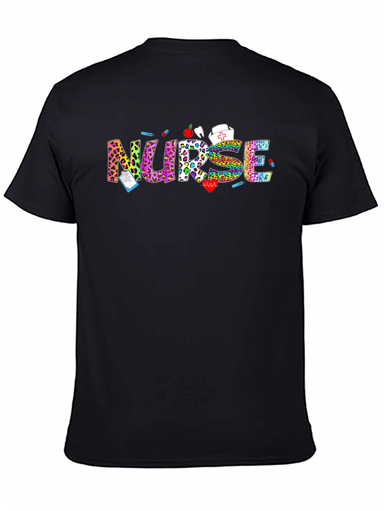 Nurse Leopard Print T-Shirt