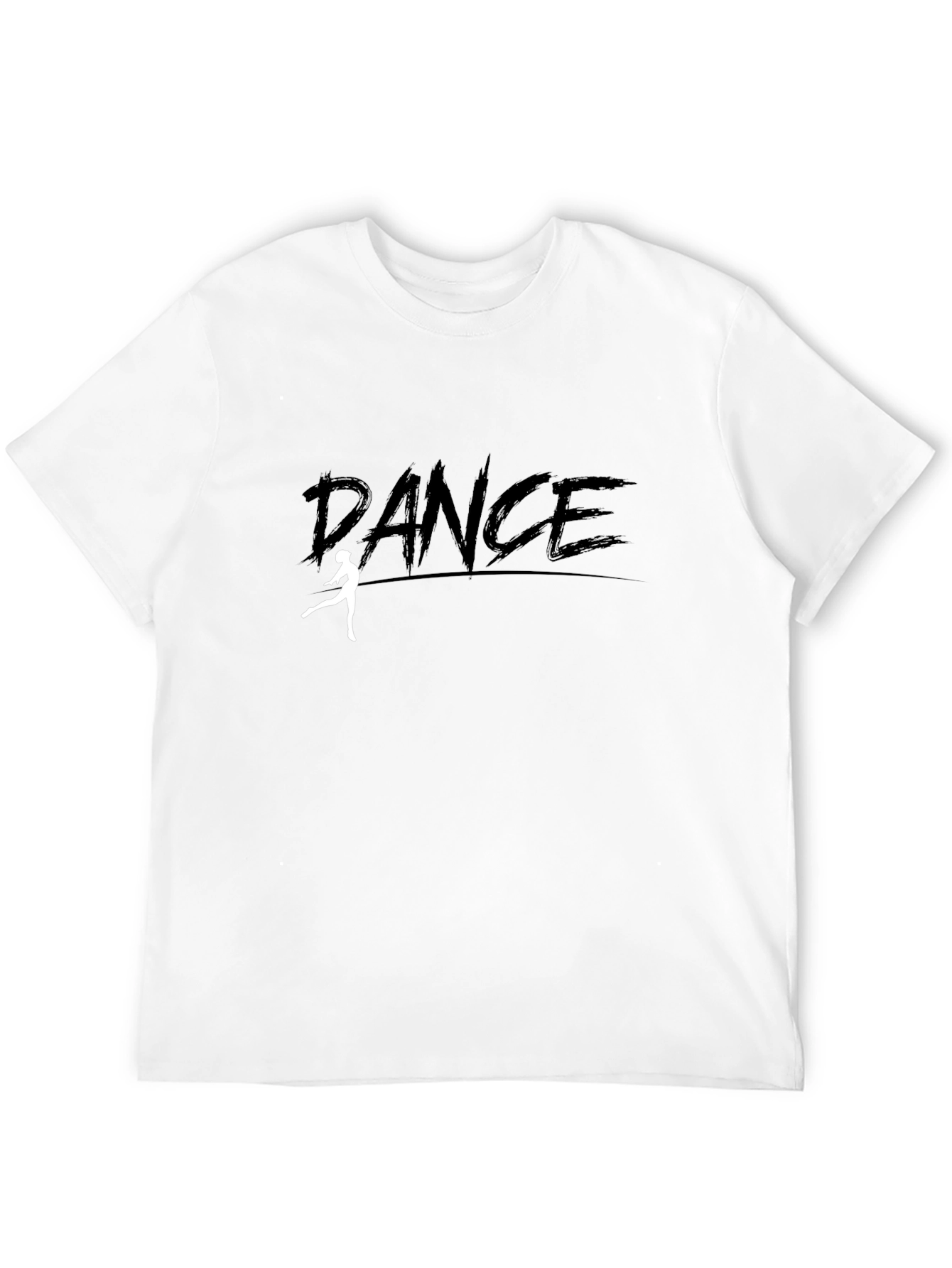 Dance Graphic Tee - Black Cotton T-Shirt