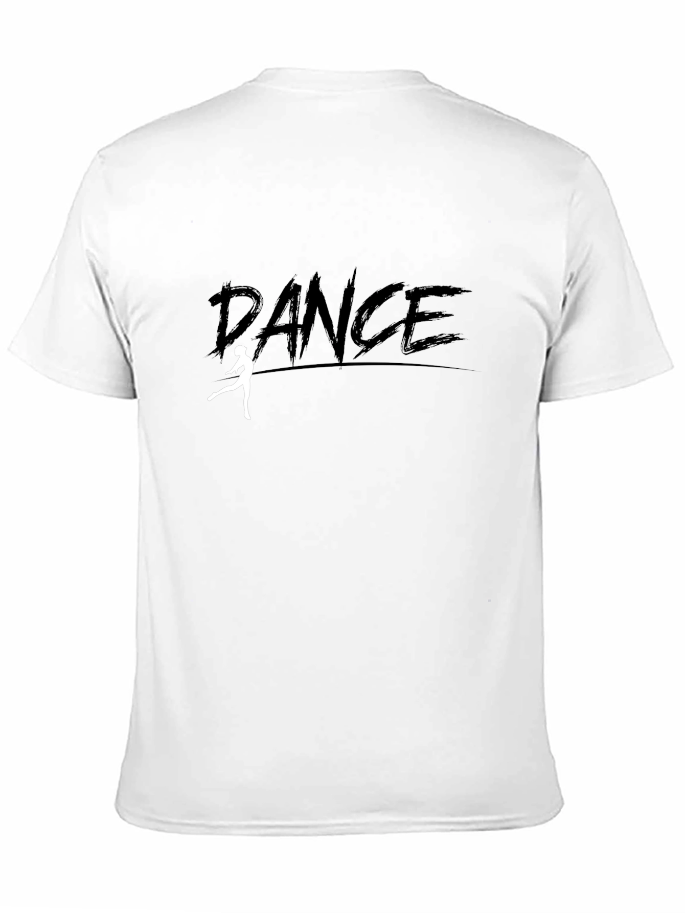 Dance Graphic Tee - Black Cotton T-Shirt