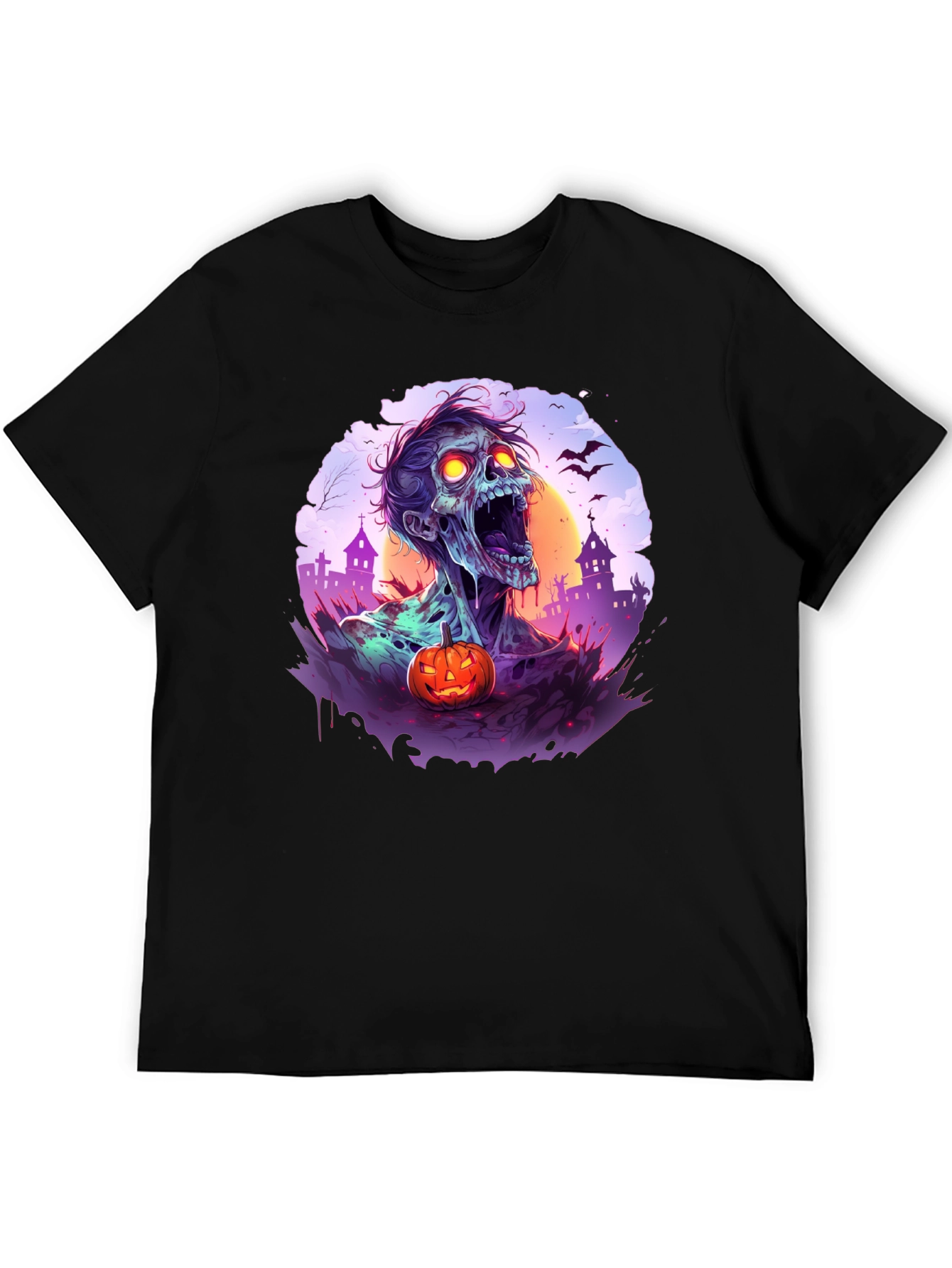 Zombie Halloween T-Shirt - Spooky Season Apparel