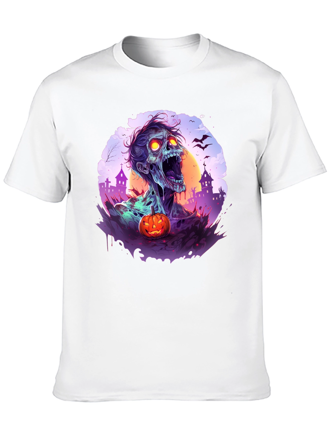 Zombie Halloween T-Shirt - Spooky Season Apparel