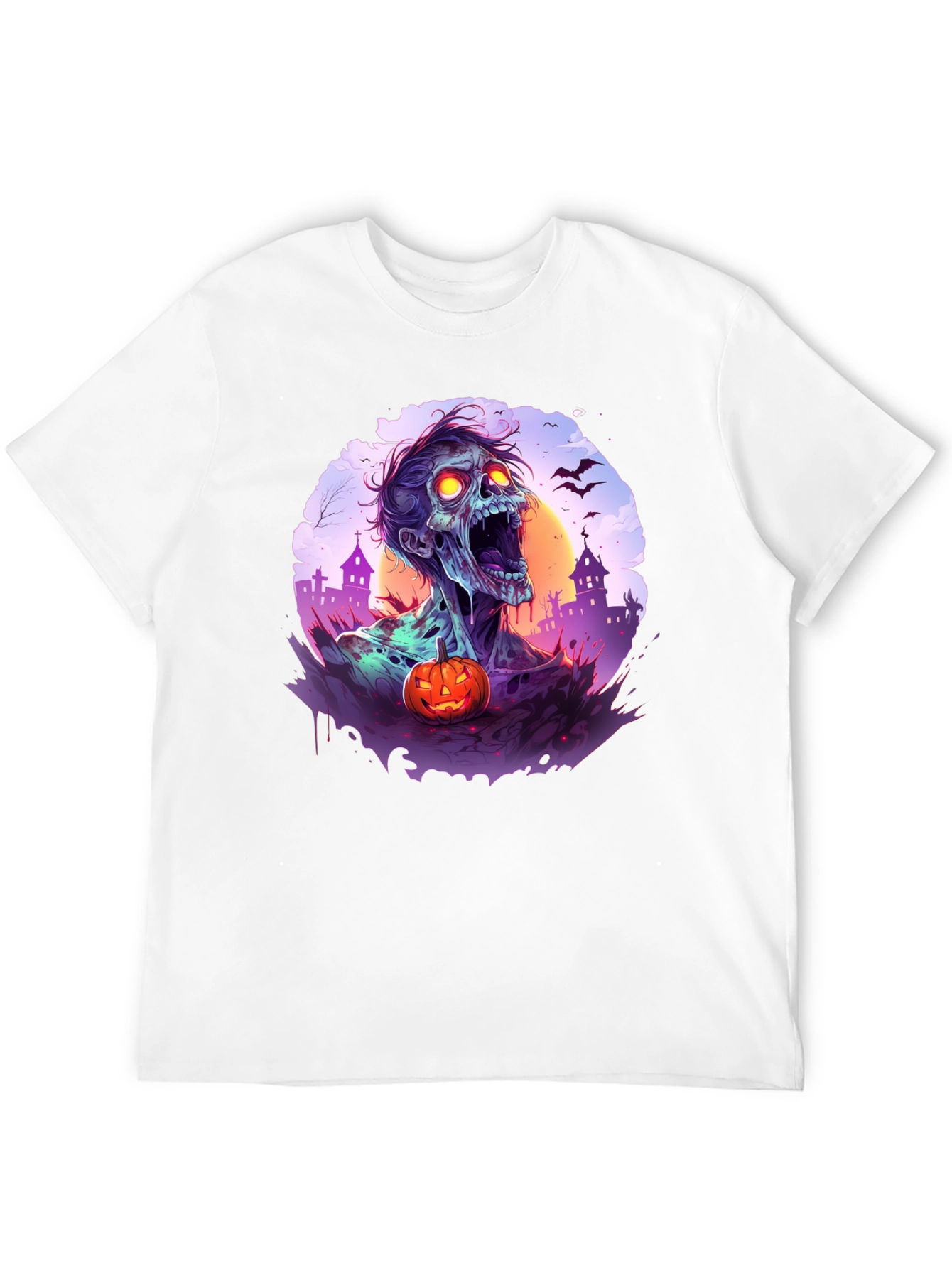 Zombie Halloween T-Shirt - Spooky Season Apparel