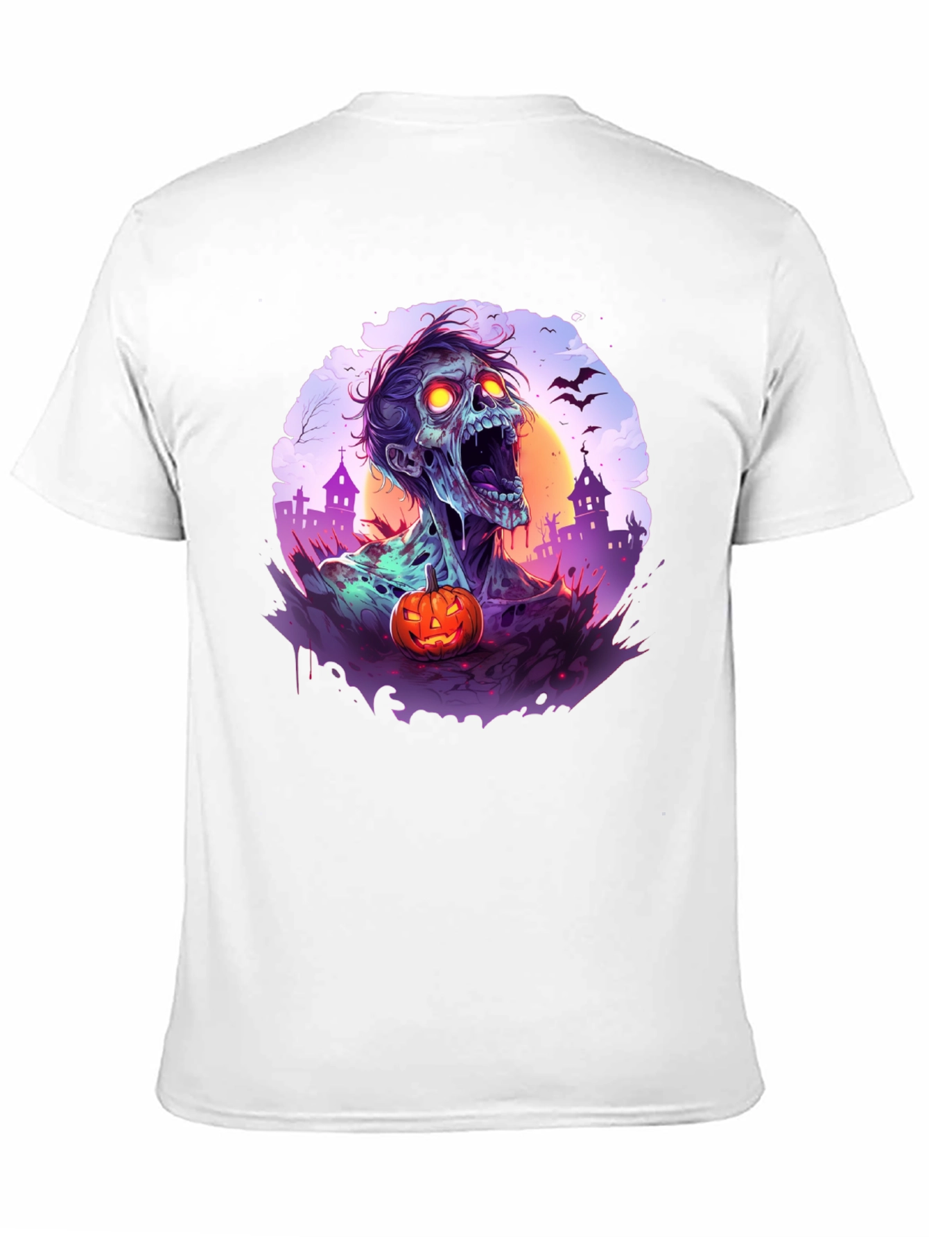 Zombie Halloween T-Shirt - Spooky Season Apparel