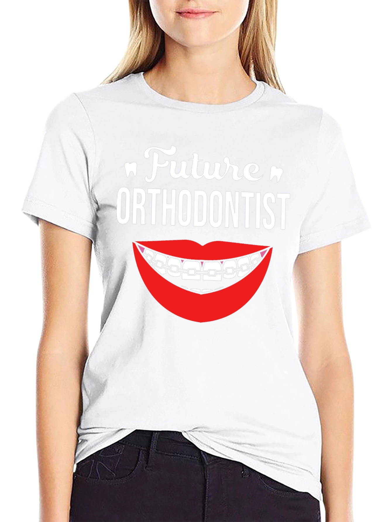 Future Orthodontist T-Shirt - Braces Smile Design