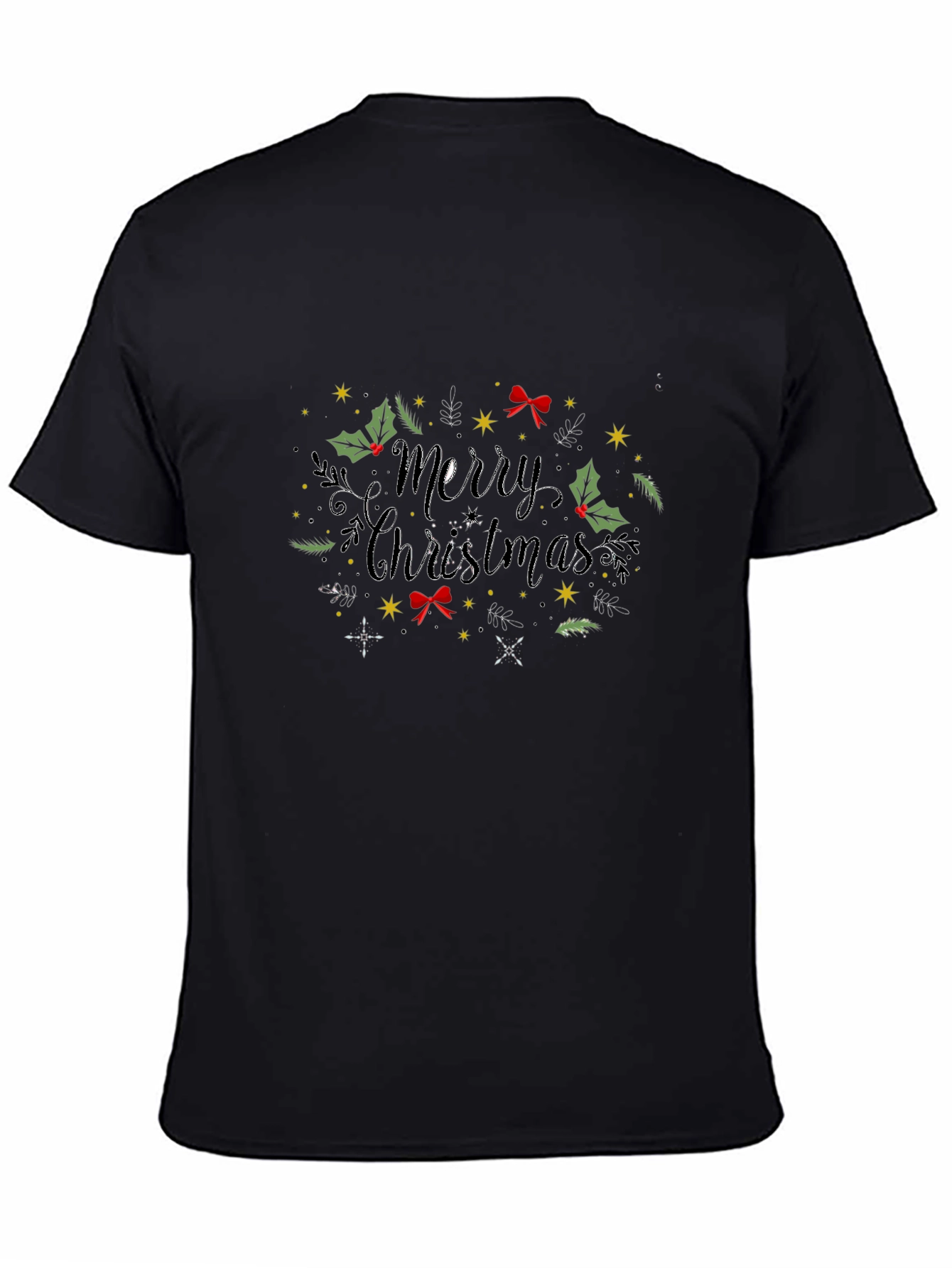 Merry Christmas Graphic Tee - Holiday Style