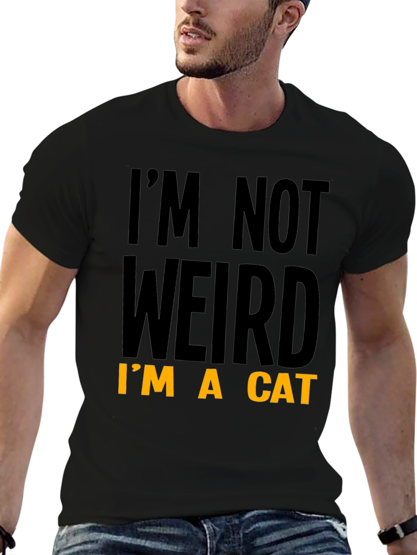 Funny Im Not Weird Im A Cat T-Shirt
