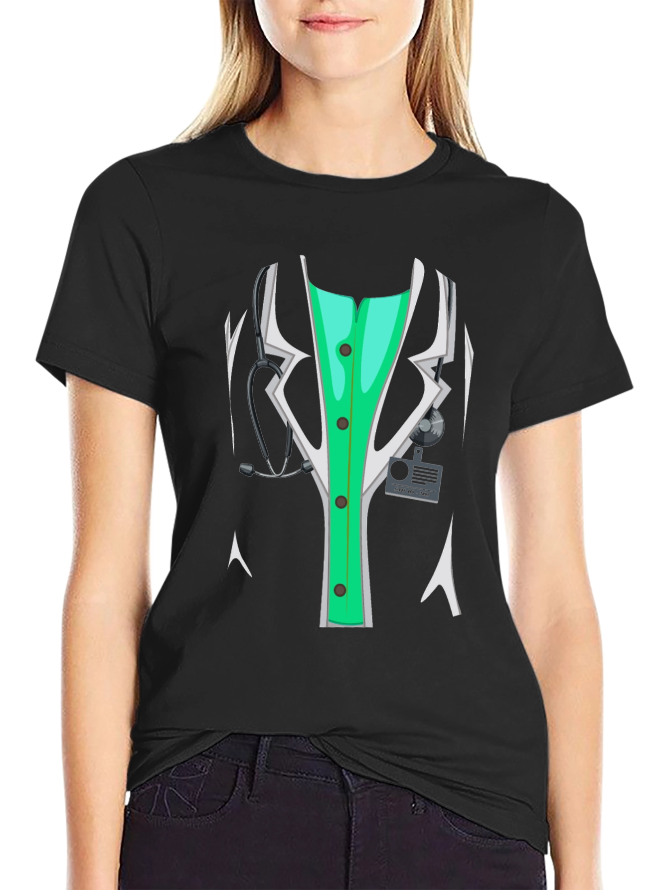 Doctor Costume T-Shirt - Novelty Medical Tee