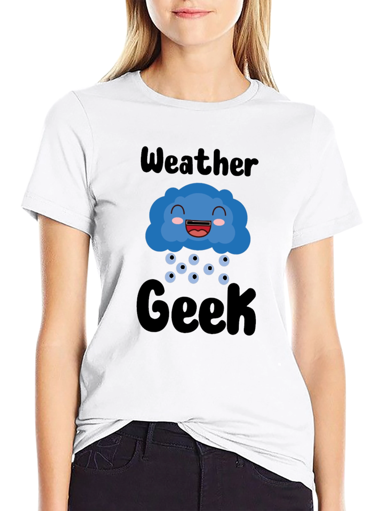 Weather Geek T-Shirt - Cute Cloud Design