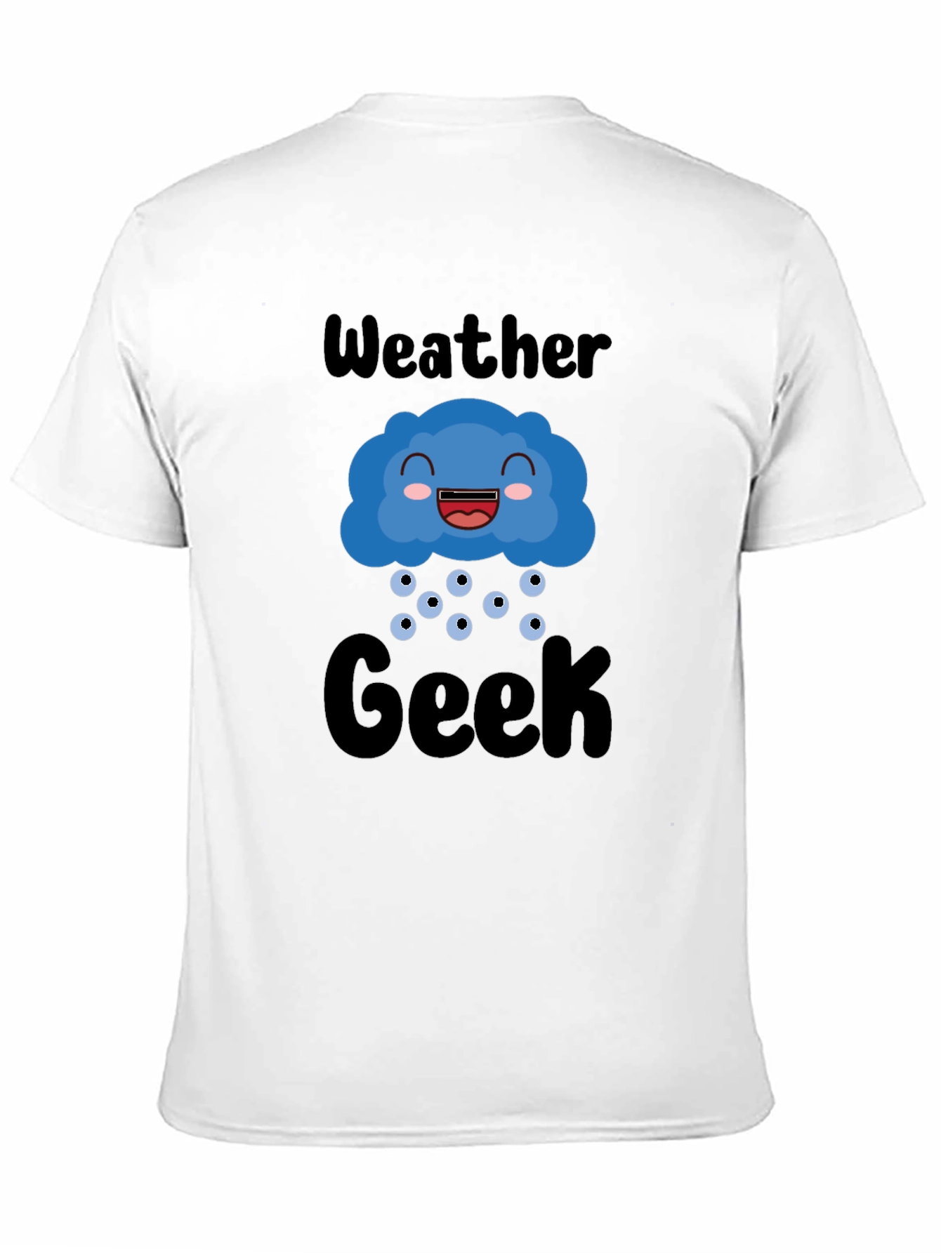 Weather Geek T-Shirt - Cute Cloud Design