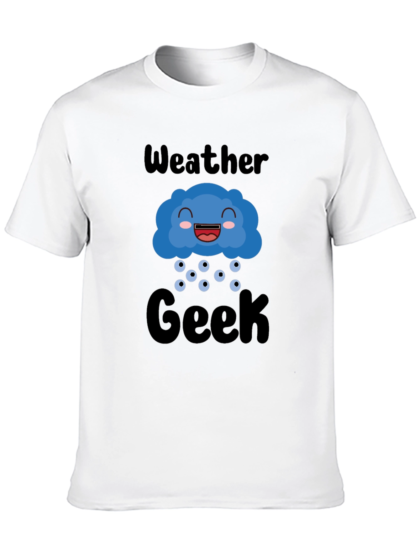 Weather Geek T-Shirt - Cute Cloud Design