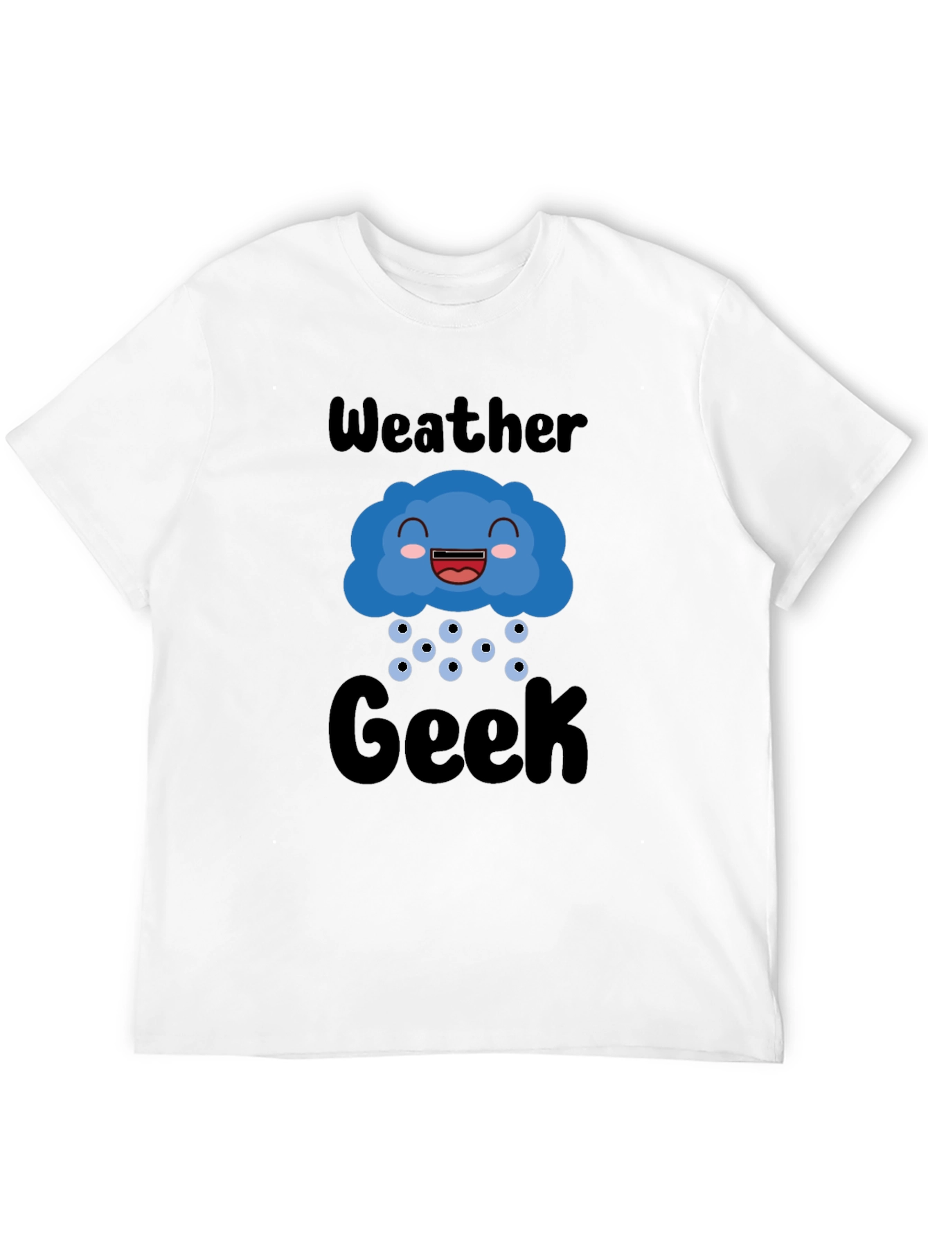 Weather Geek T-Shirt - Cute Cloud Design