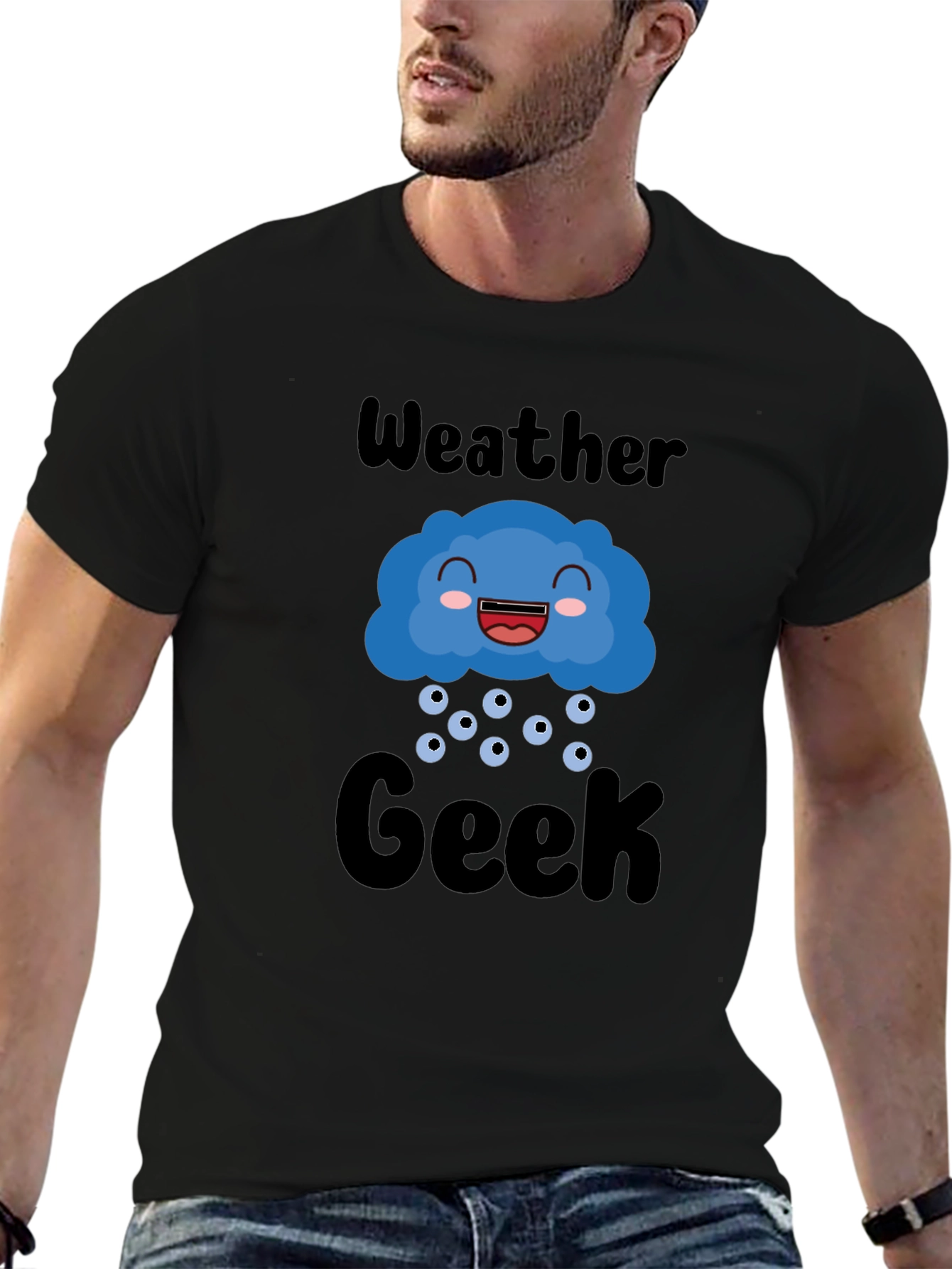 Weather Geek T-Shirt - Cute Cloud Design